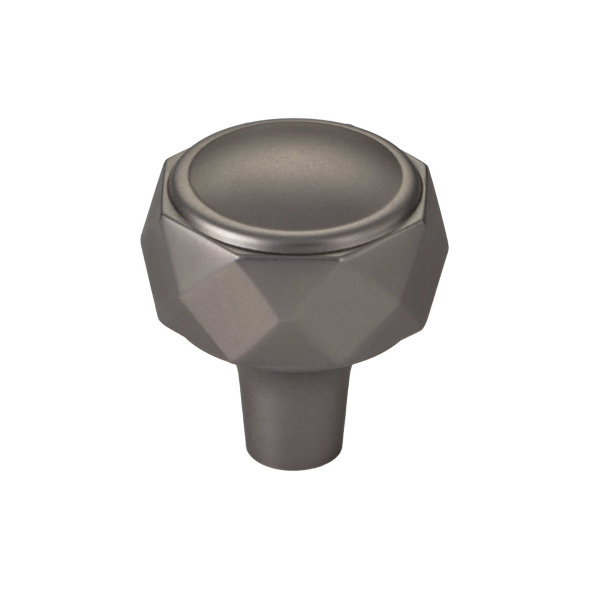 Kingsmill 1 1/4" Diameter Geometric Knob - Ash Gray