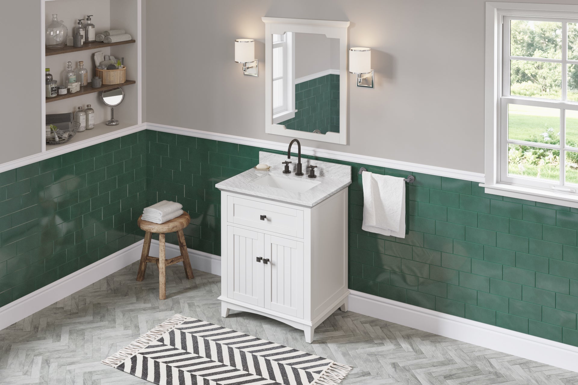 30" Savino Vanity – White
