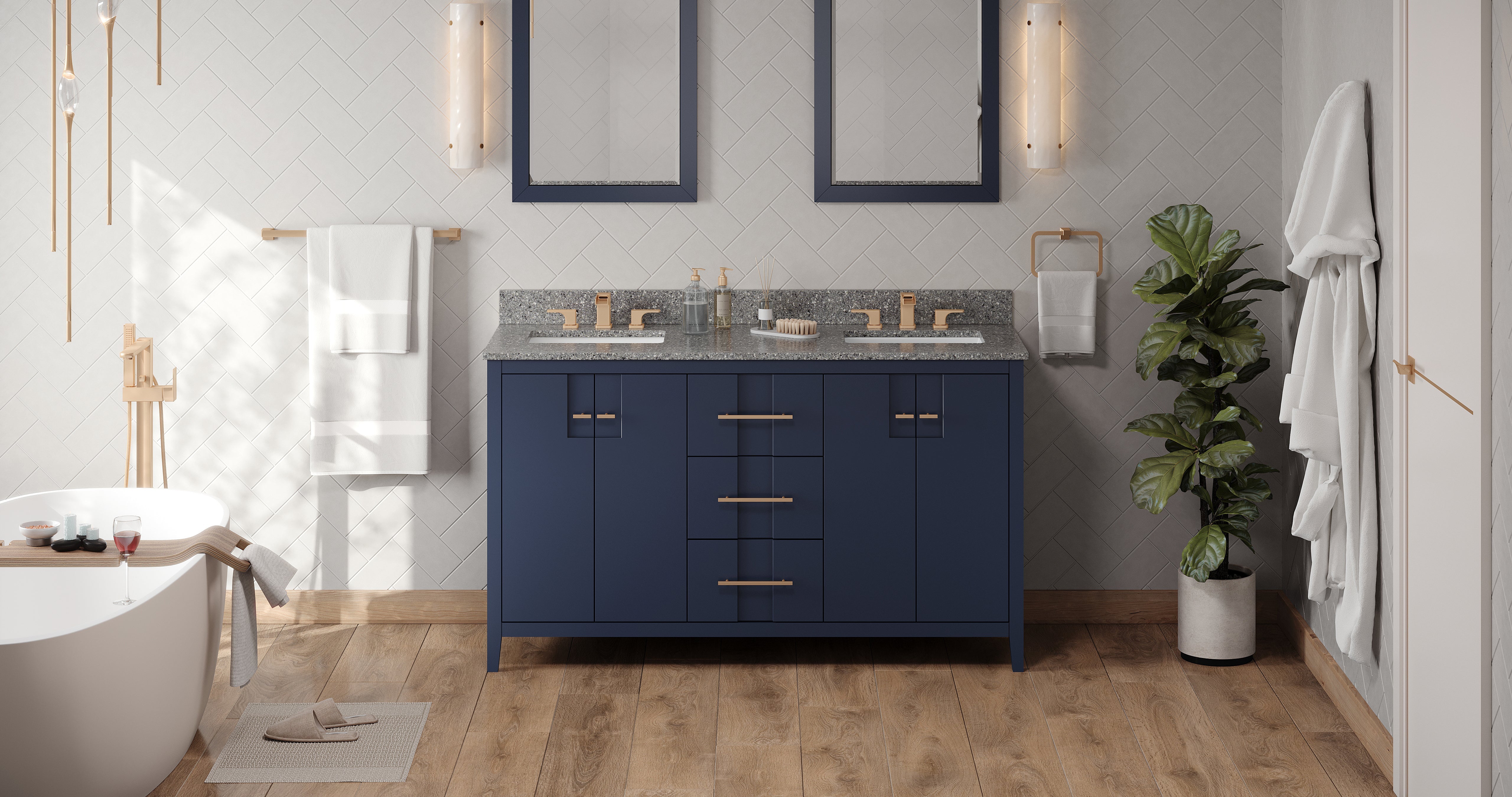60" Katara Vanity – Double Bowl