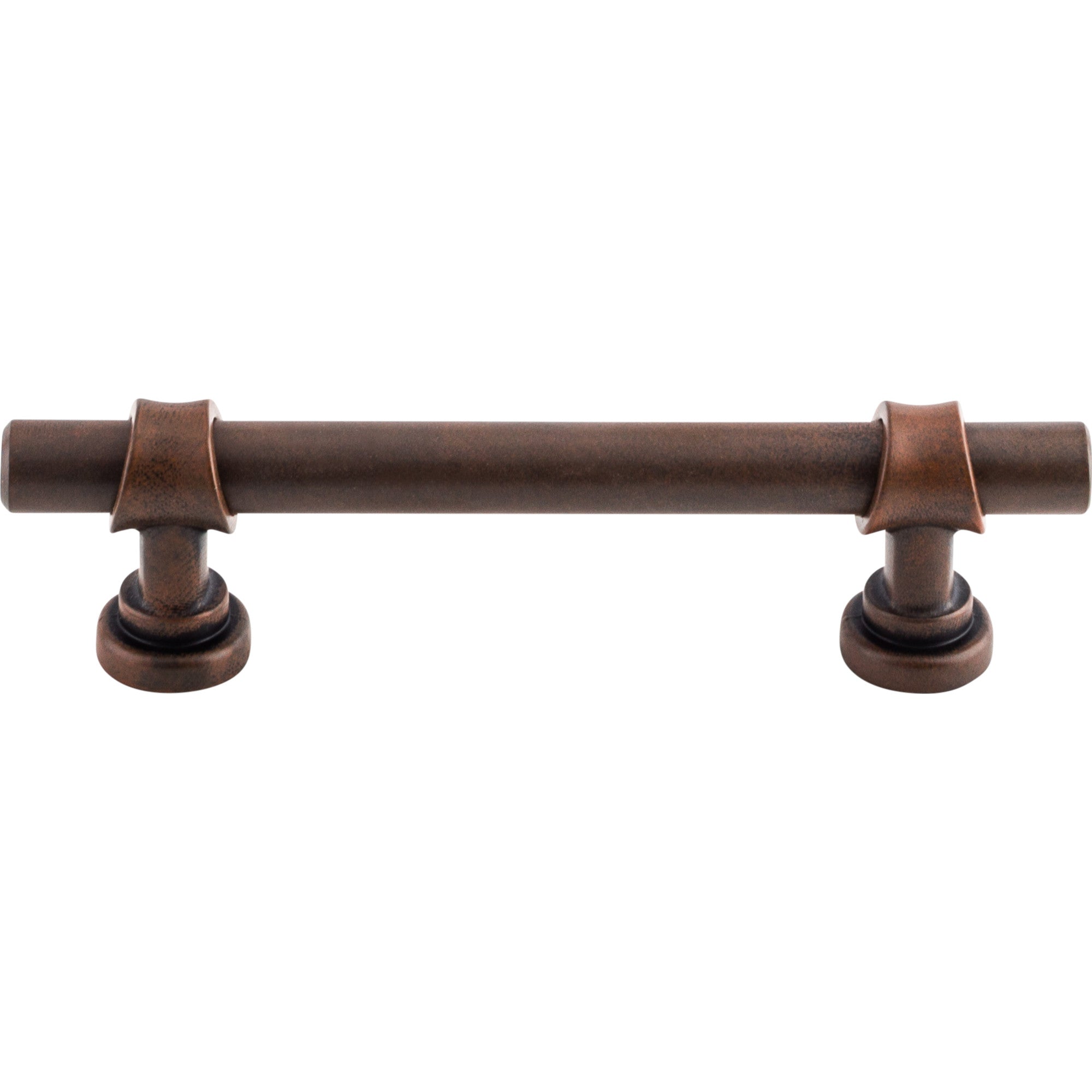 Bit 3 3/4" Center to Center Bar Pull - Patina Rouge
