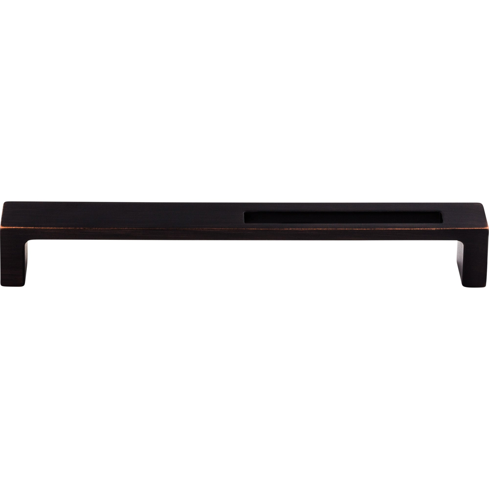 Modern Metro Slot 7" Center to Center Bar Pull - Tuscan Bronze