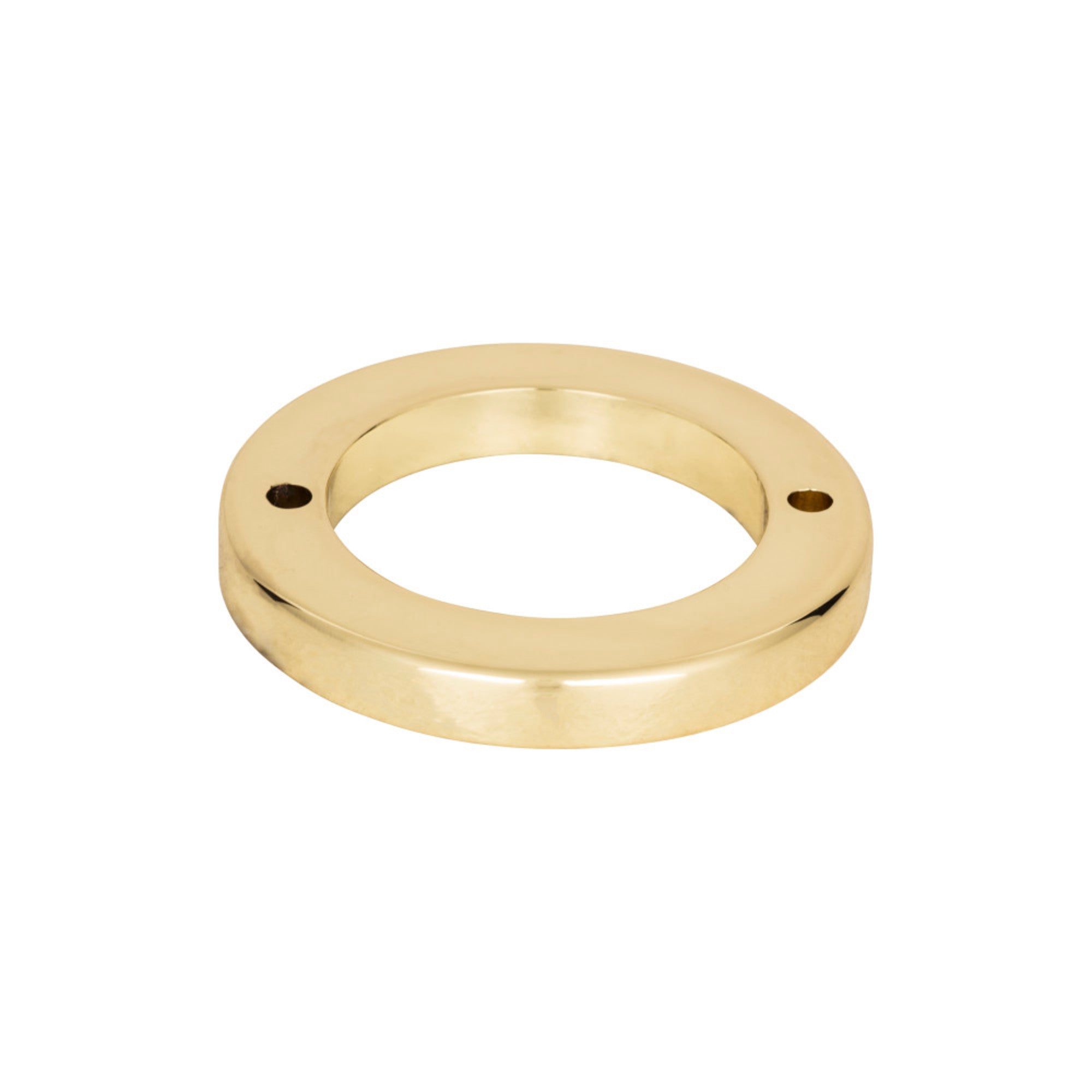 Tableau Round 1 13/16" Center to Center Pull Backplate - French Gold