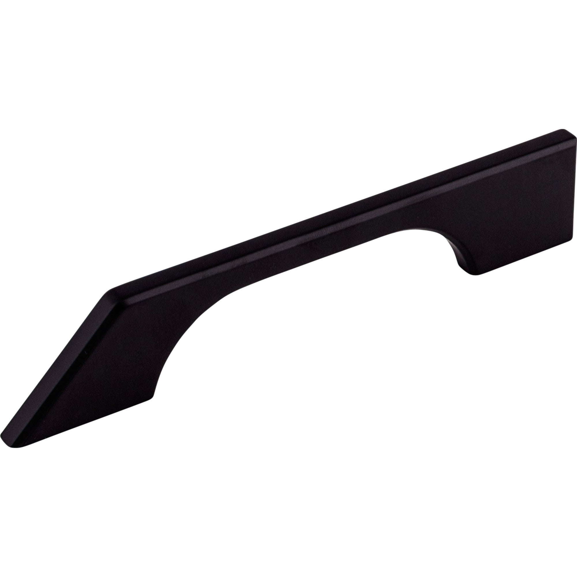 Tapered 5" Center to Center Bar Pull - Flat Black