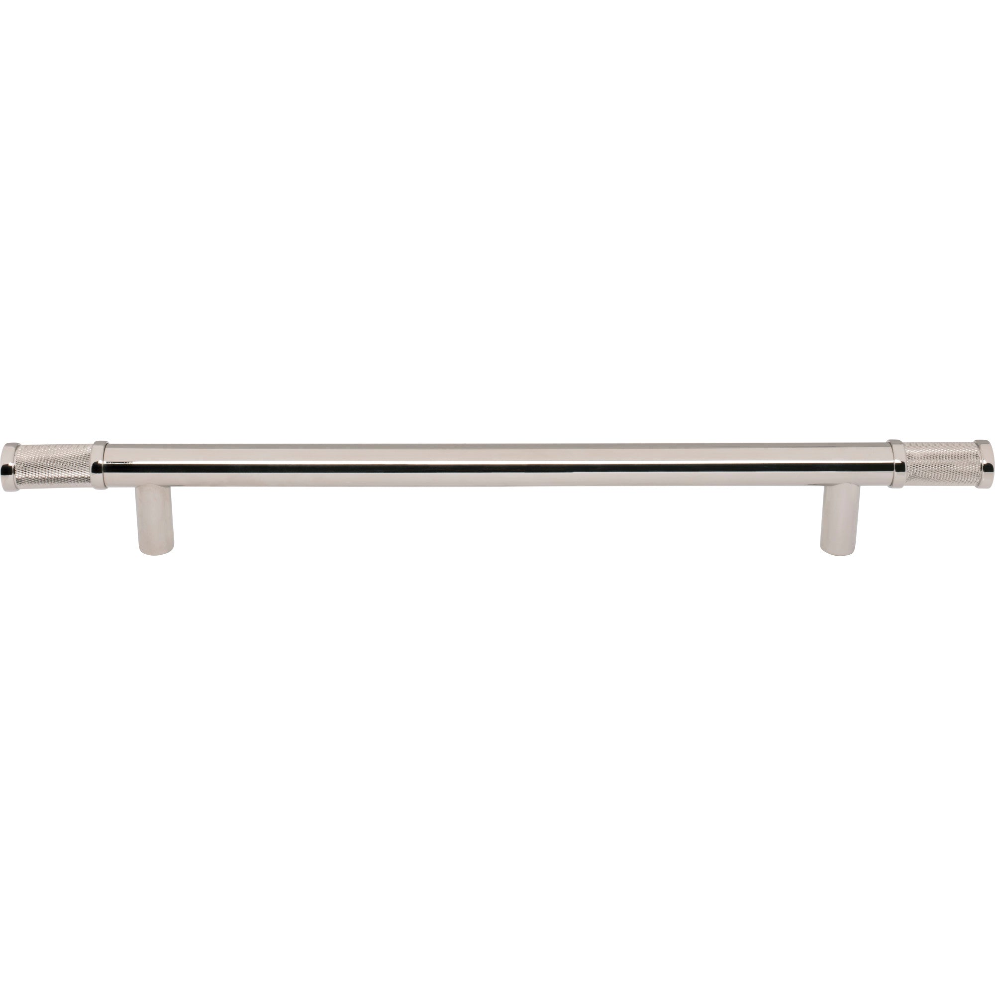 Burnham 12" Center to Center Bar Pull - Polished Nickel