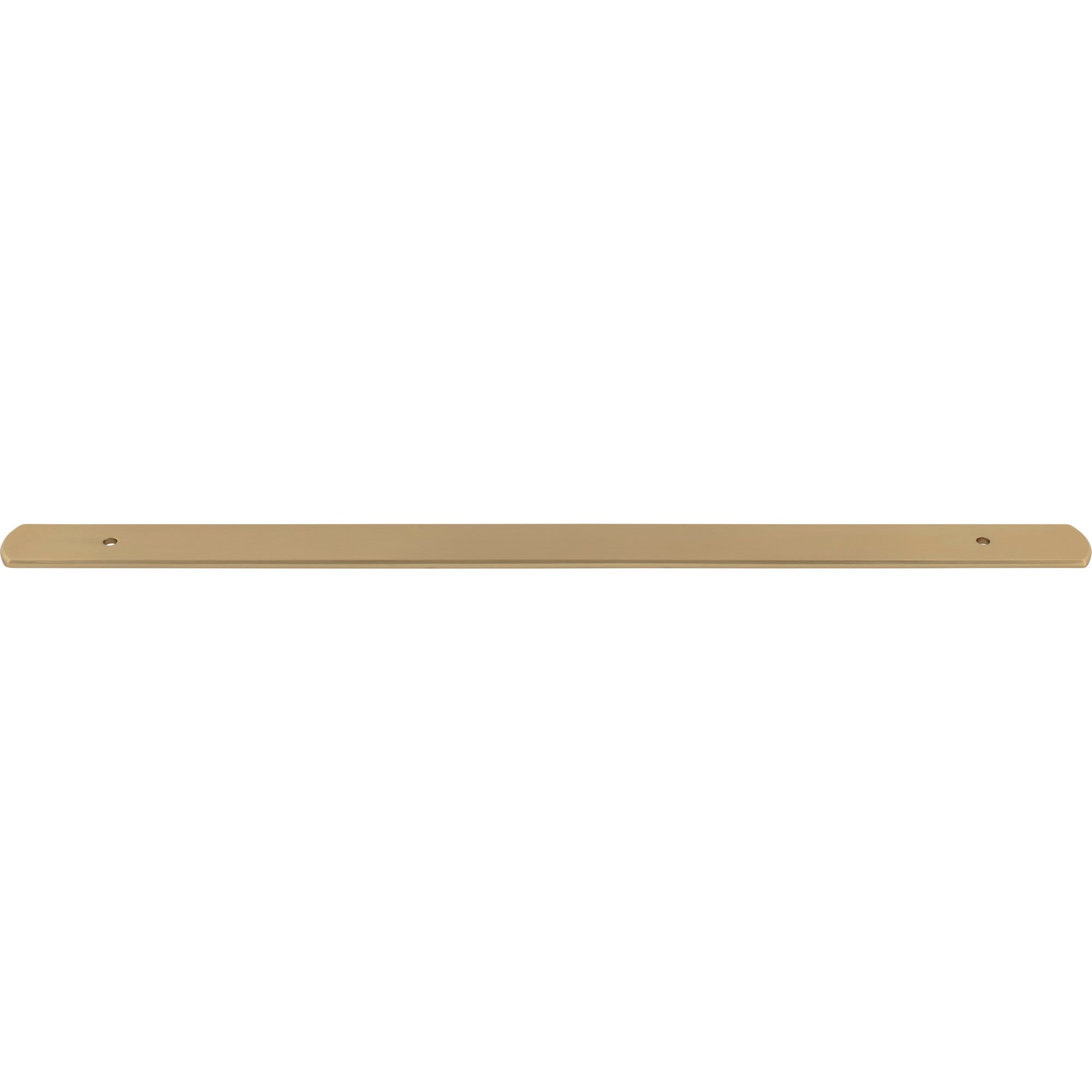 Wescott 12" Center to Center Pull Backplate - Honey Bronze