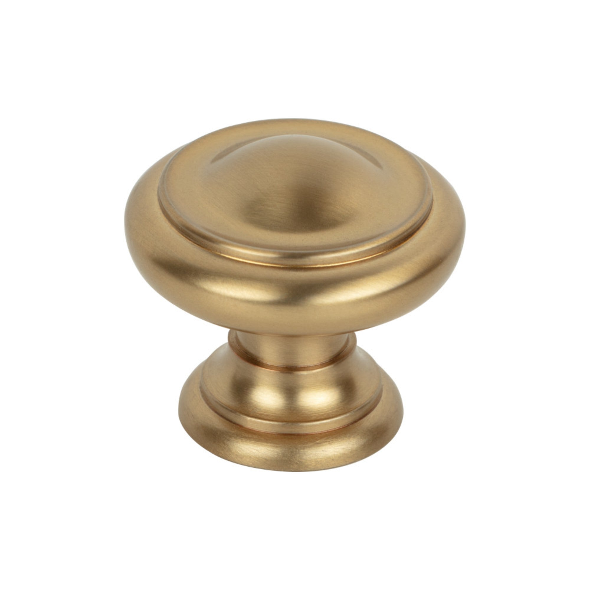 Dome 1 1/8" Diameter Mushroom Knob - Honey Bronze