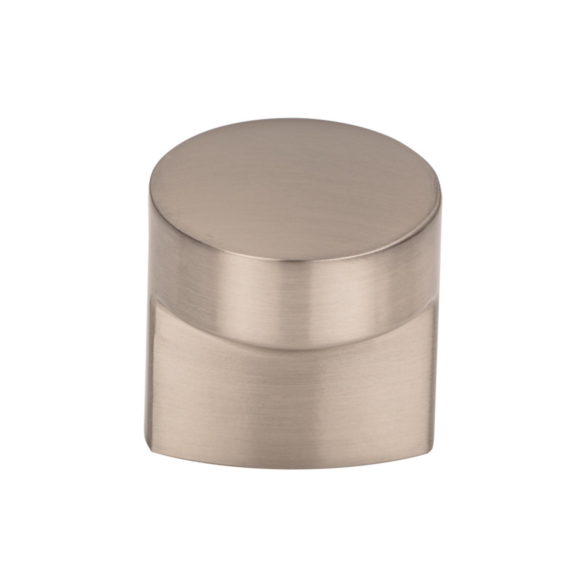 Hartridge 1 1/8" Length Cylindrical Knob - Brushed Satin Nickel