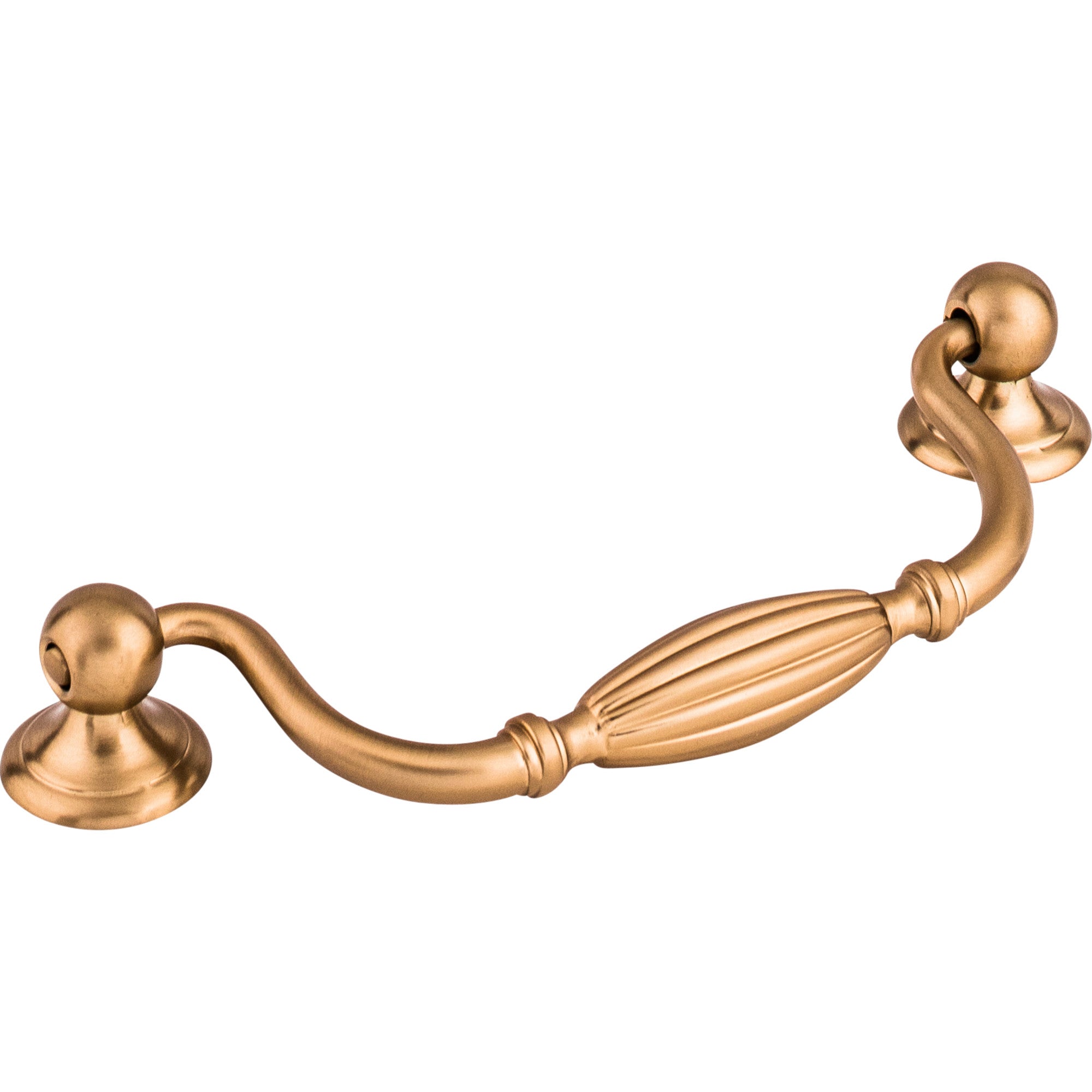 Tuscany 5 1/16" Center to Center Drop Handle - Brushed Bronze