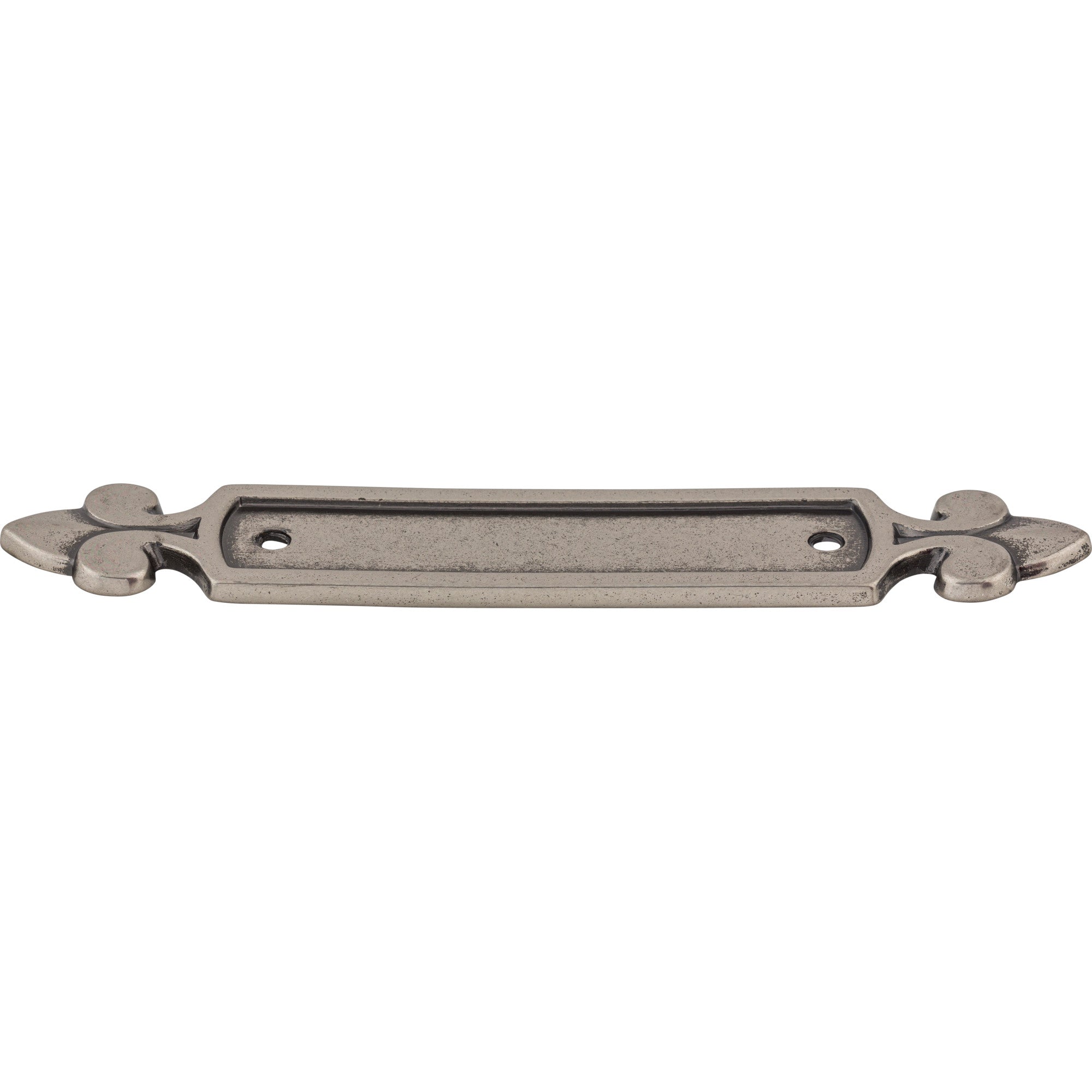 Dover Backplate 2 1/2" Center to Center Pull Backplate - Pewter Antique