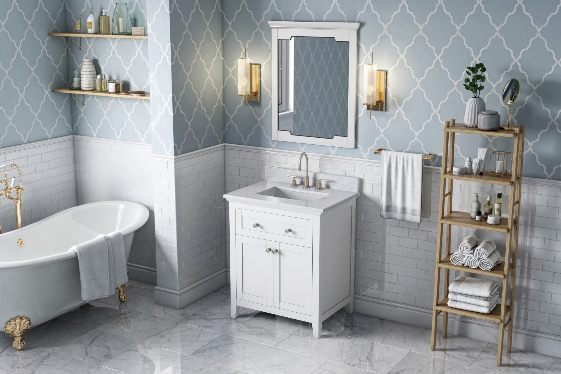 30" Chatham Vanity – White