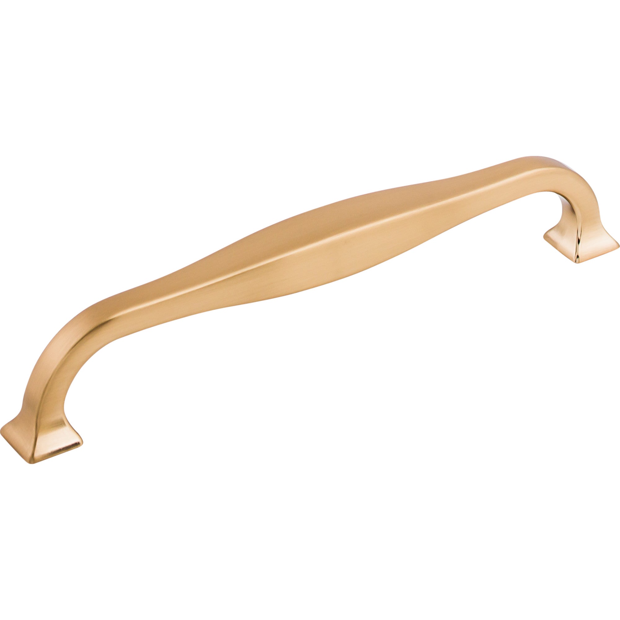 Contour 6 5/16" Center to Center Bar Pull - Honey Bronze