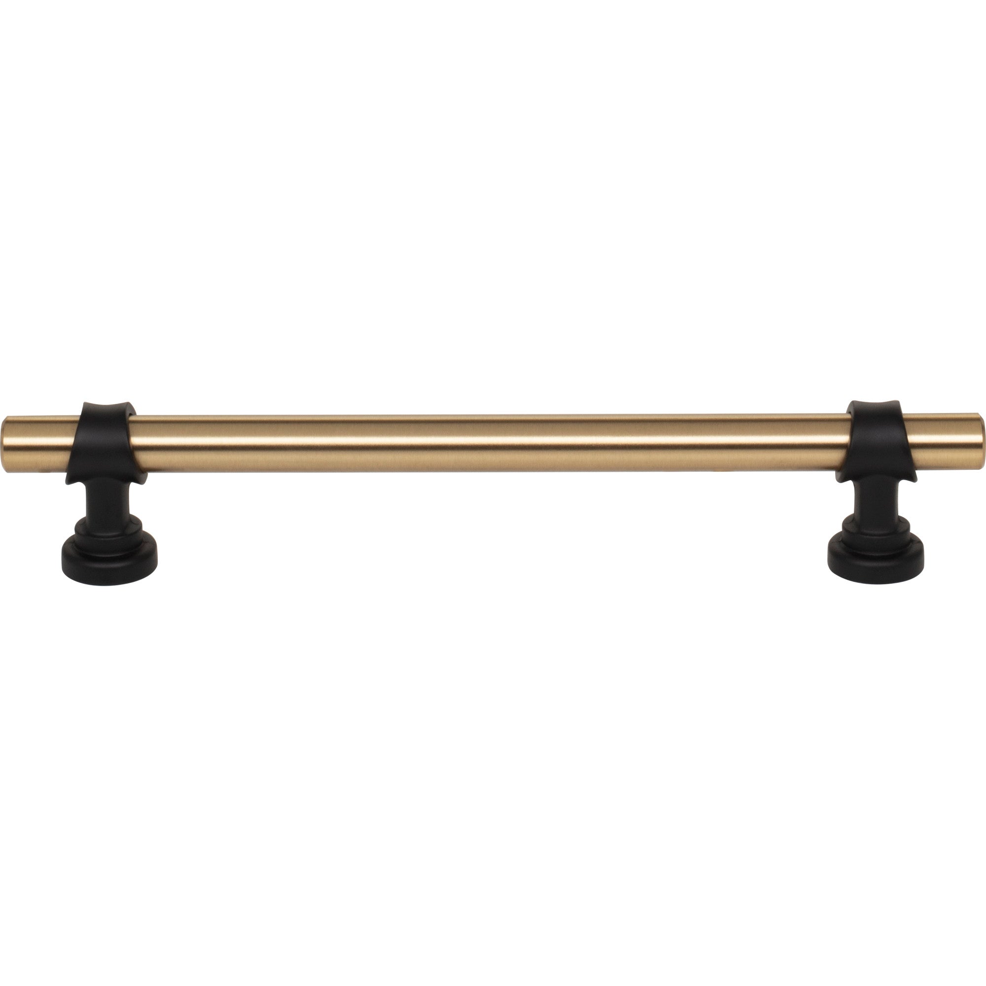 Bit Bar Pull - Honey Bronze and Flat Black