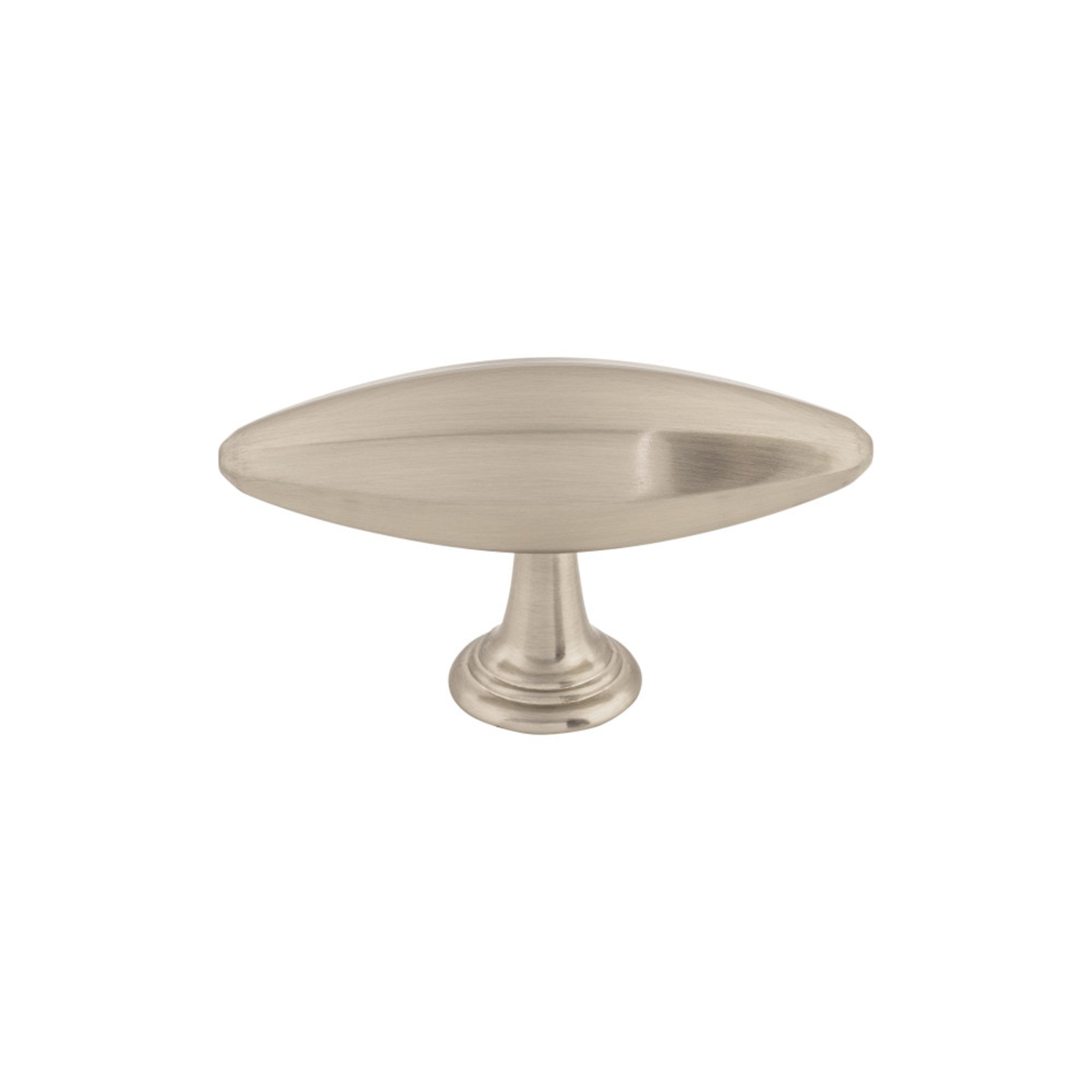 Chareau Knob - Brushed Satin Nickel