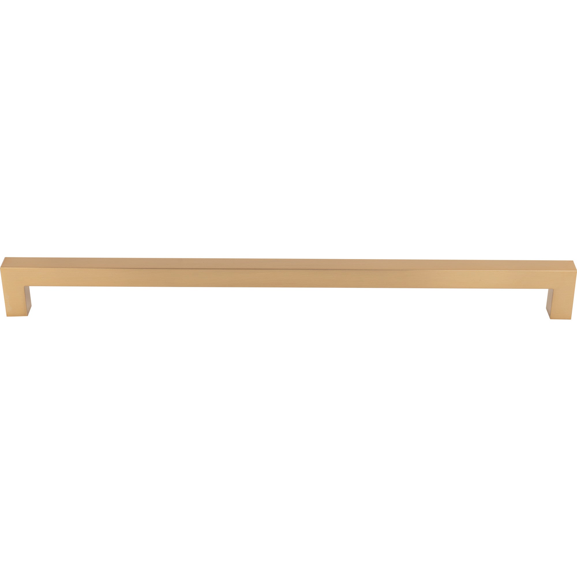 Square Bar 12" Center to Center Bar Pull - Honey Bronze