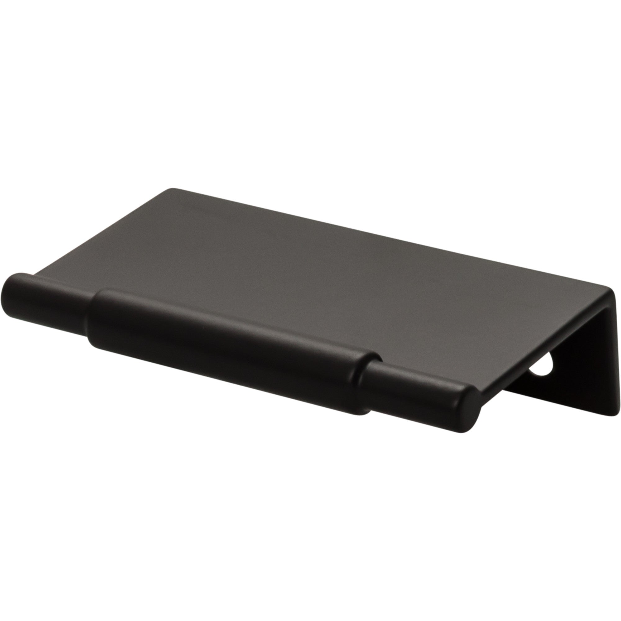 Crestview 2" Center to Center Finger Pull - Flat Black
