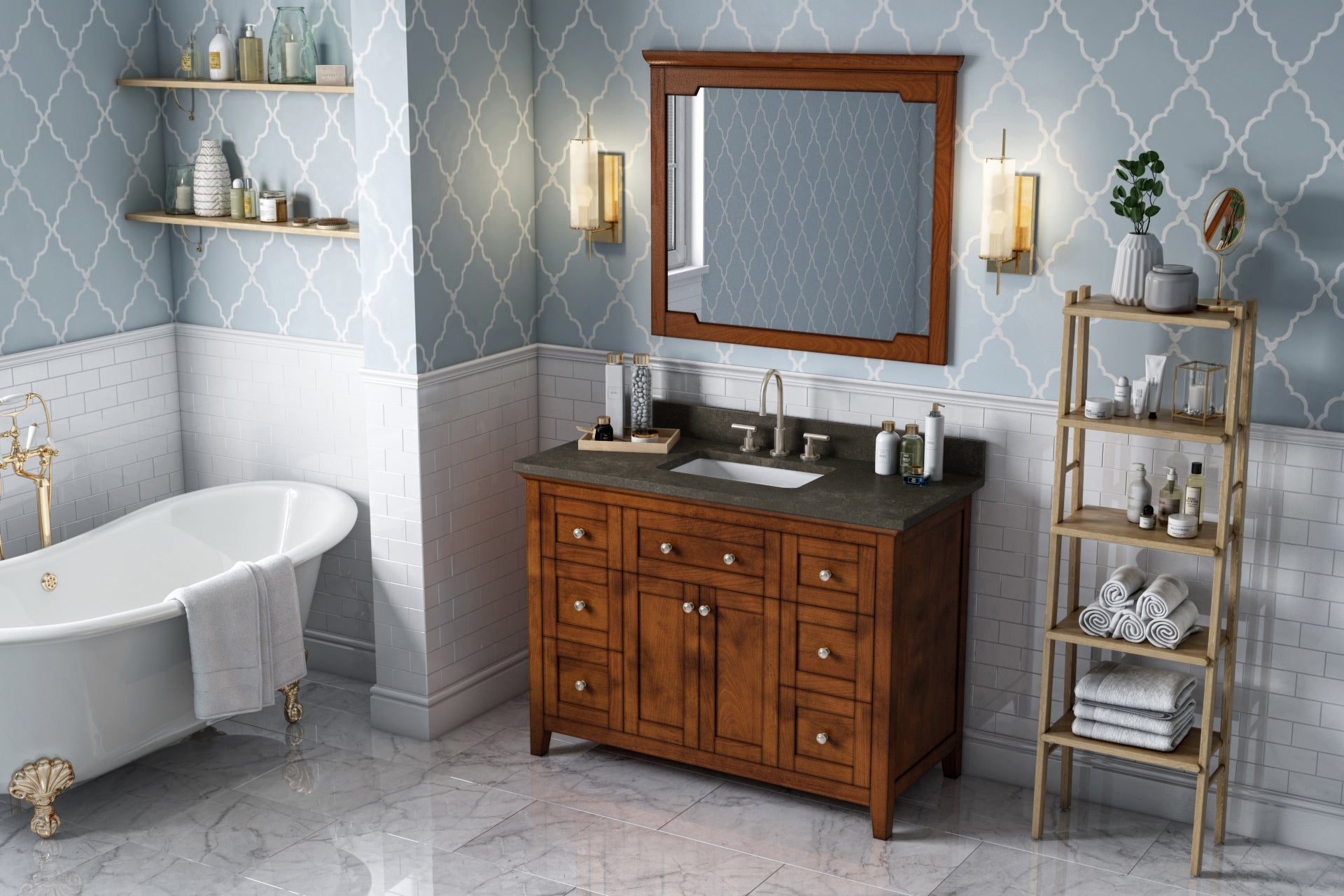 48" Chatham Vanity – Chocolate