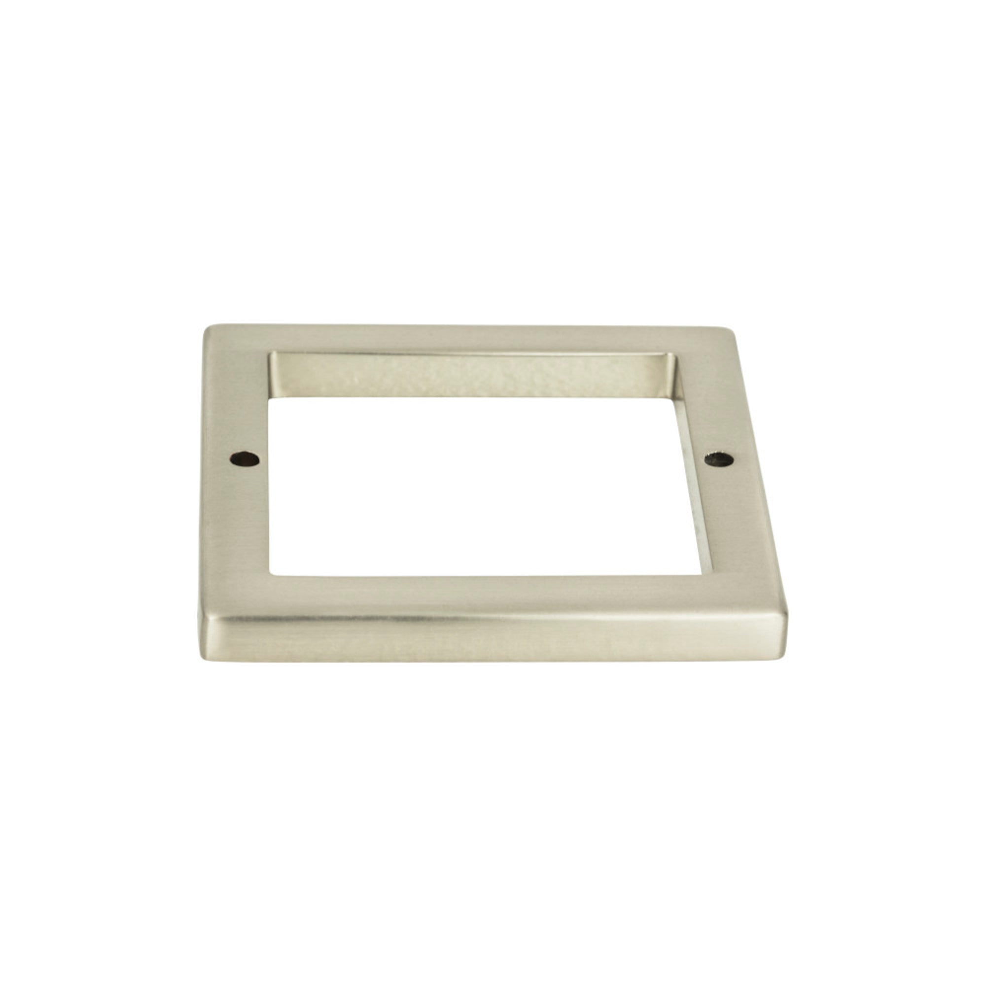 Tableau Square 2 1/2" Center to Center Pull Backplate - Brushed Nickel