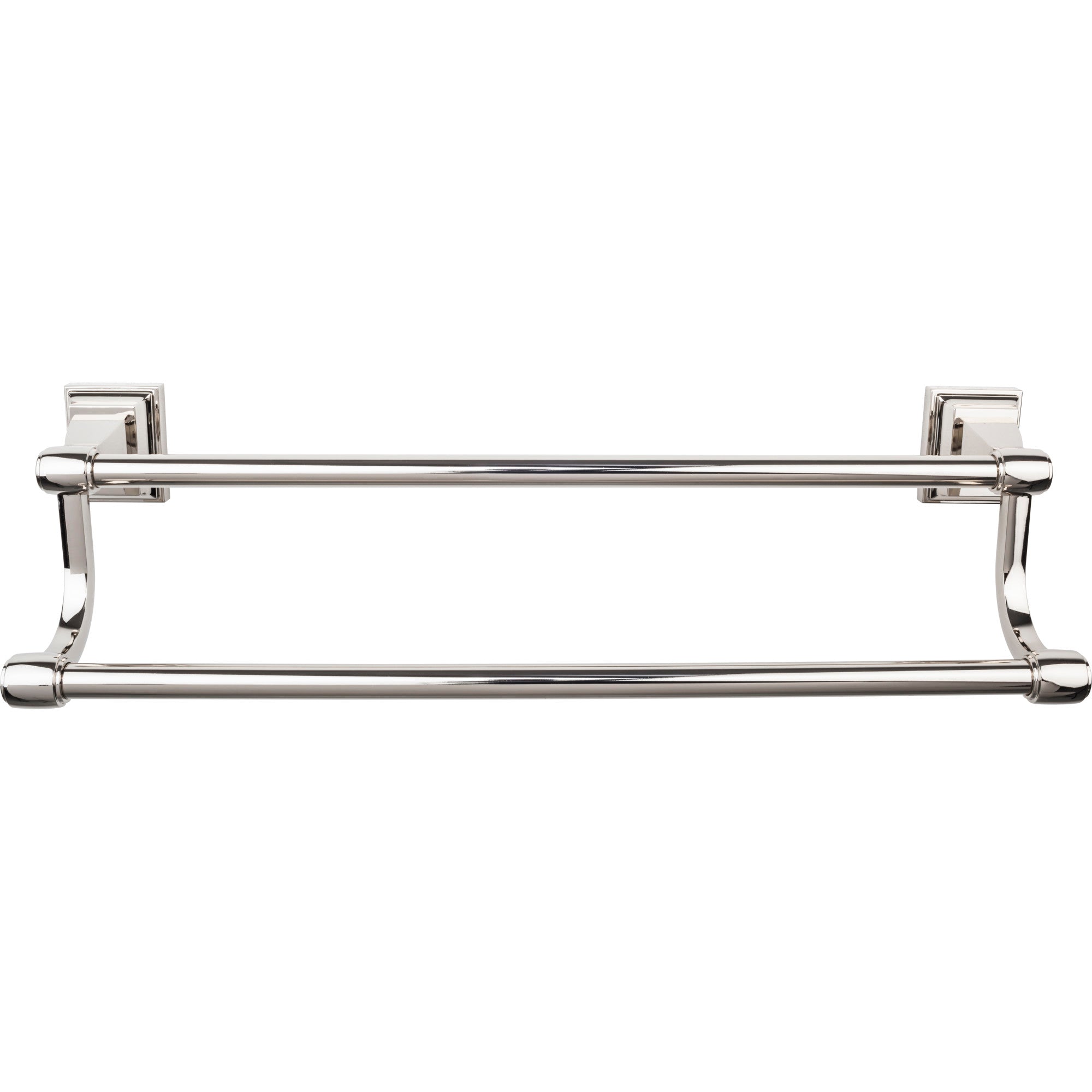 TOP BATH (R) Stratton Bath Double 32" Wall Mounted  Towel Bar - Polished Nickel
