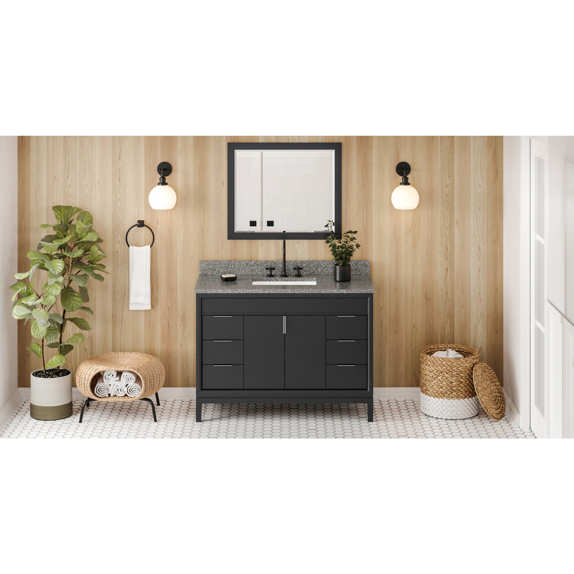 48" Theodora Vanity – Black