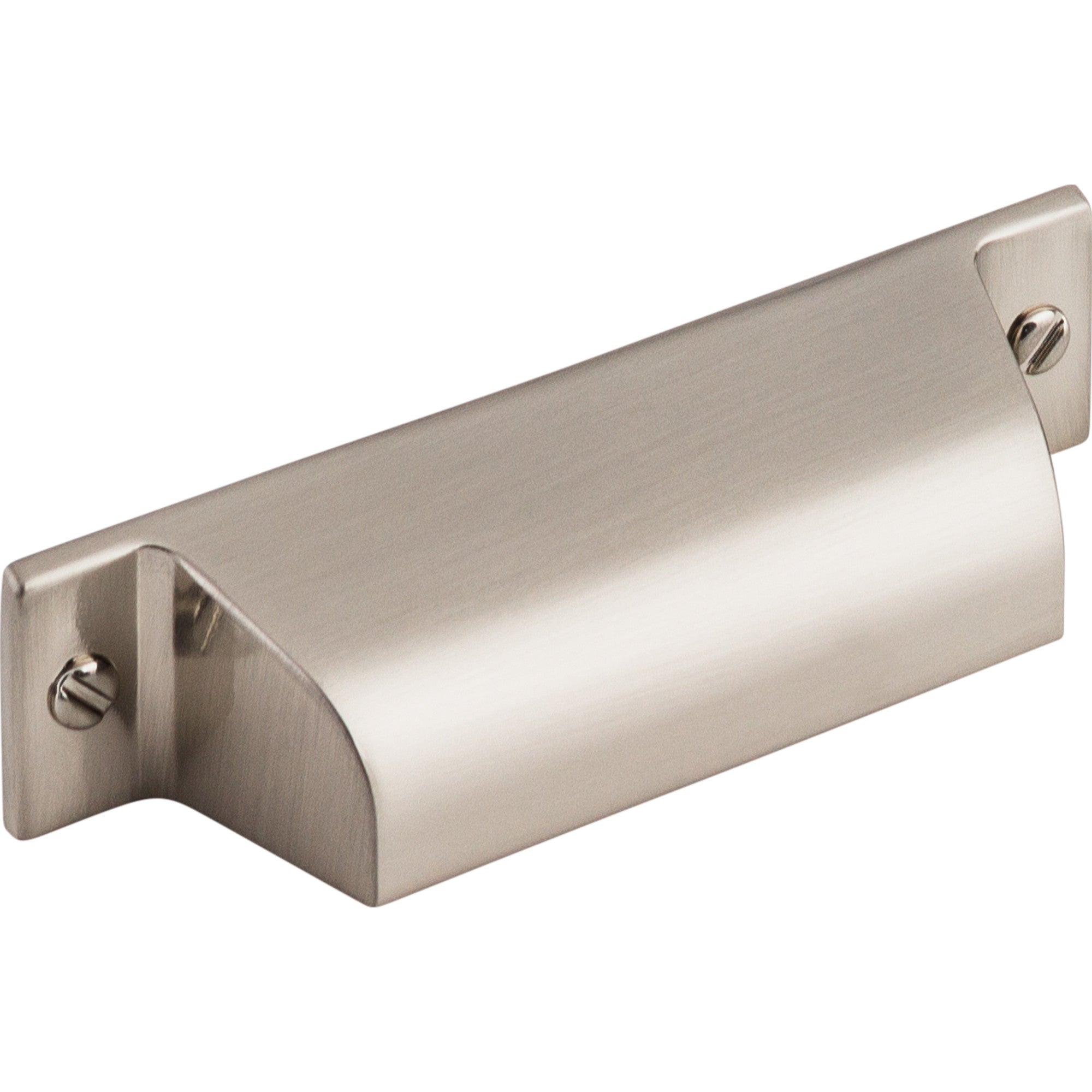Channing 2 3/4" Center to Center Cup/Bin Pull - Brushed Satin Nickel
