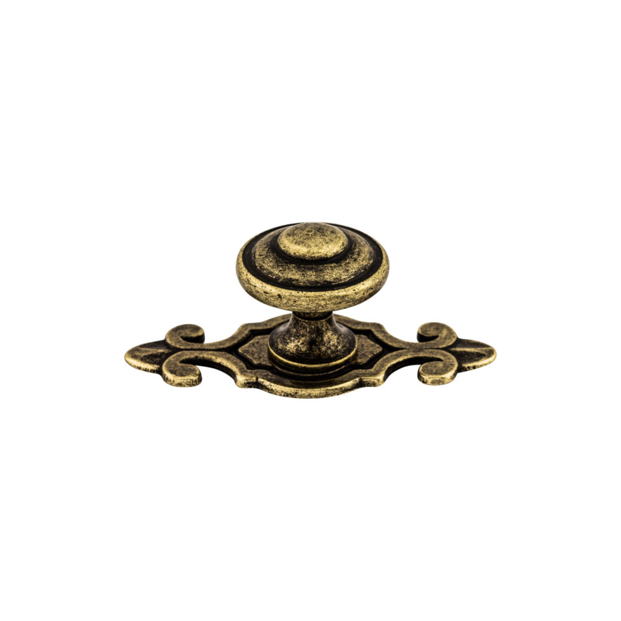 Canterbury 1 1/4" Diameter Round Knob - German Bronze