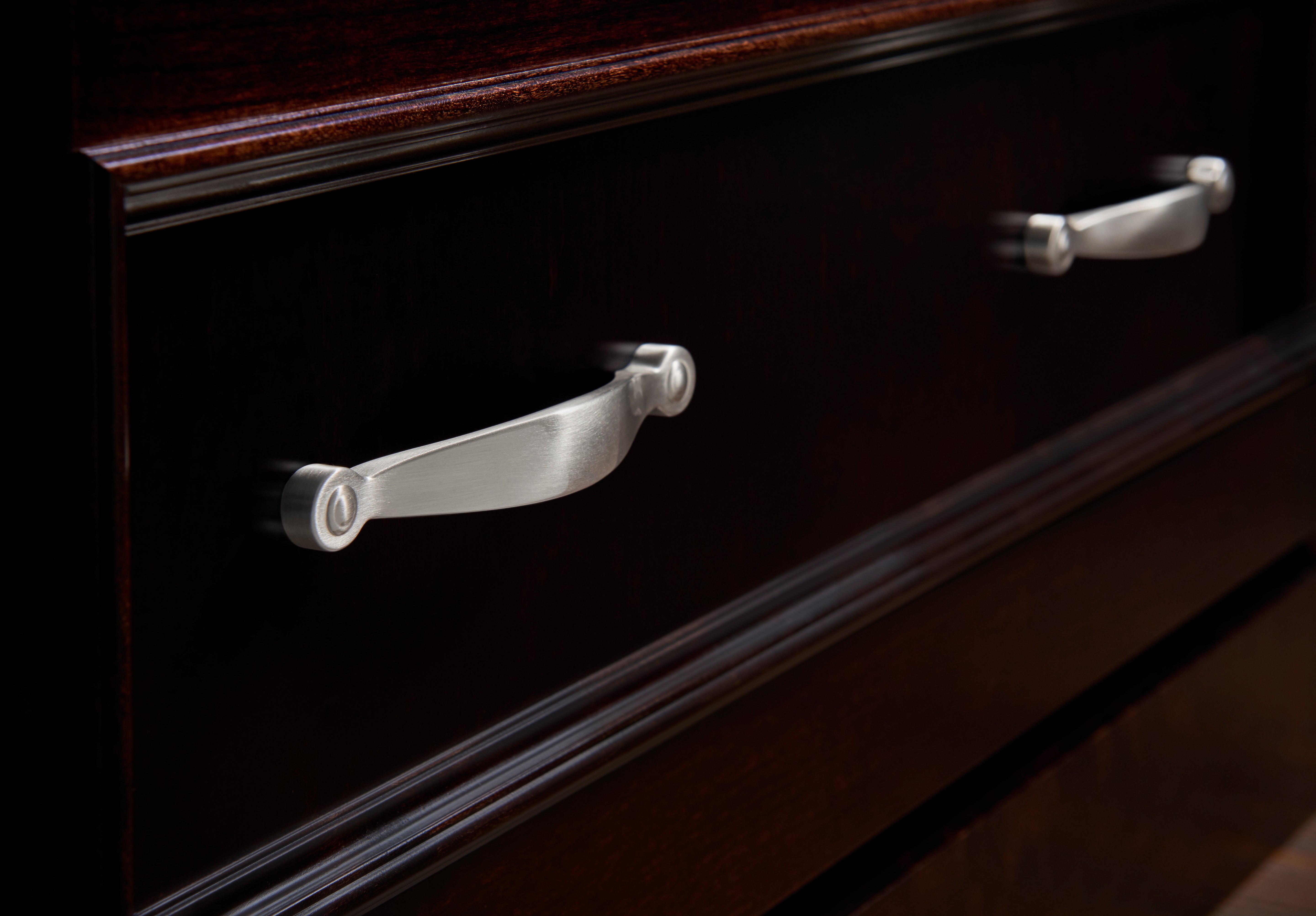 Saddle 5 1/16" Center to Center Bar Pull - Brushed Satin Nickel