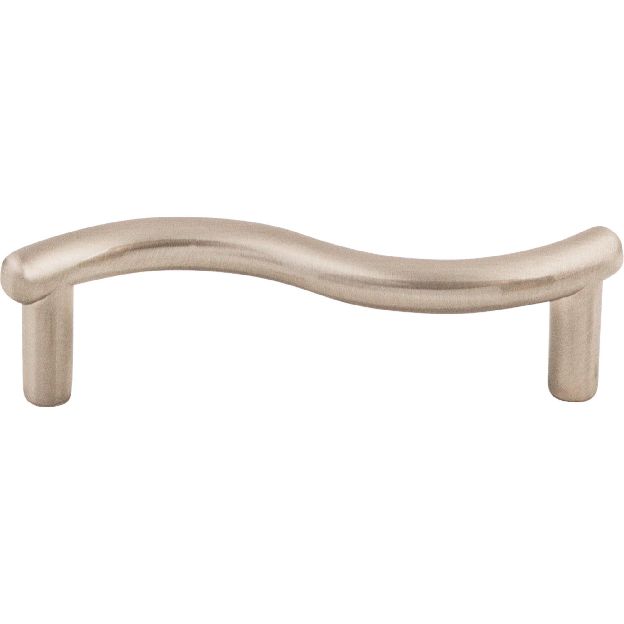 Spiral Bar Pull - Brushed Satin Nickel