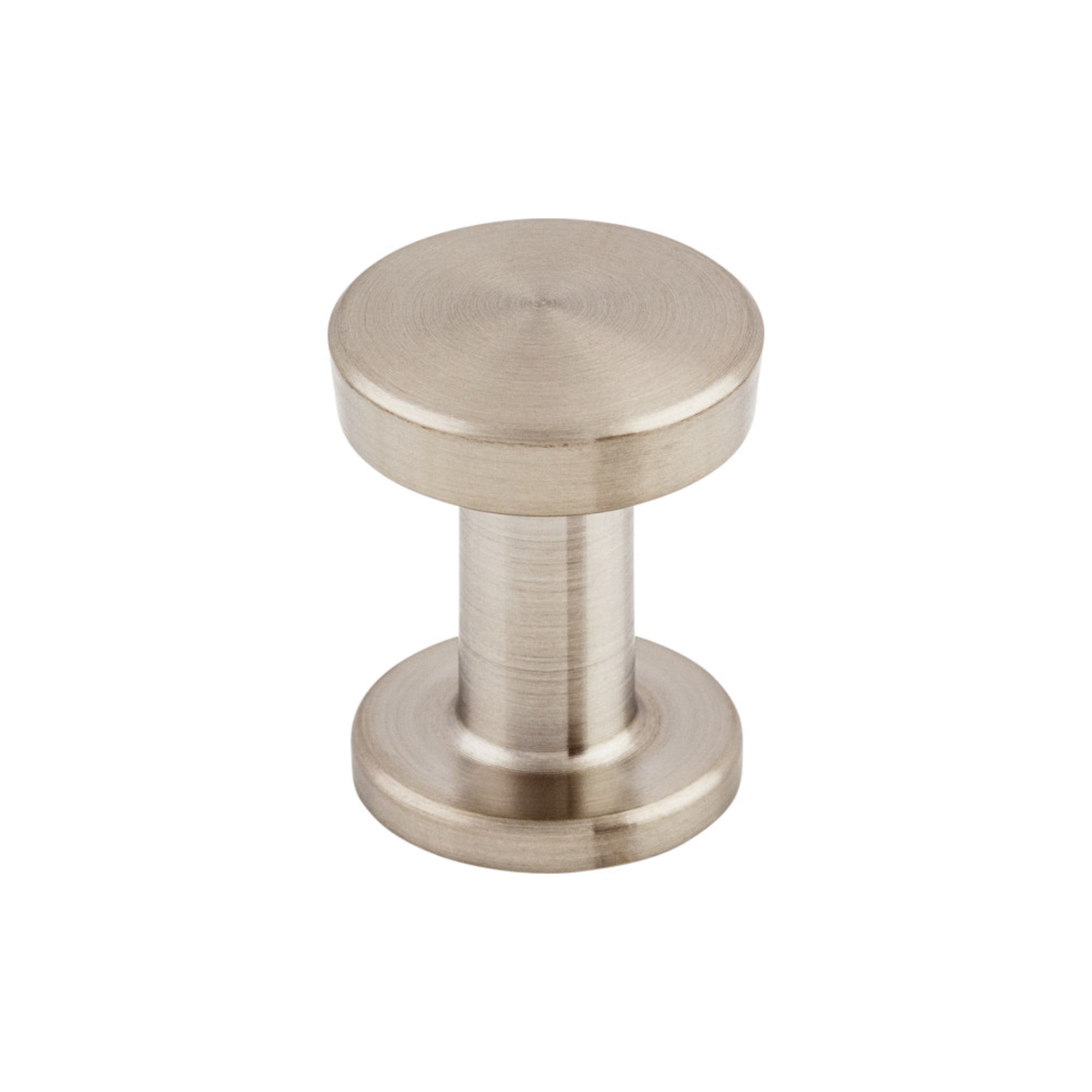 Spool Round Knob - Stainless Steel