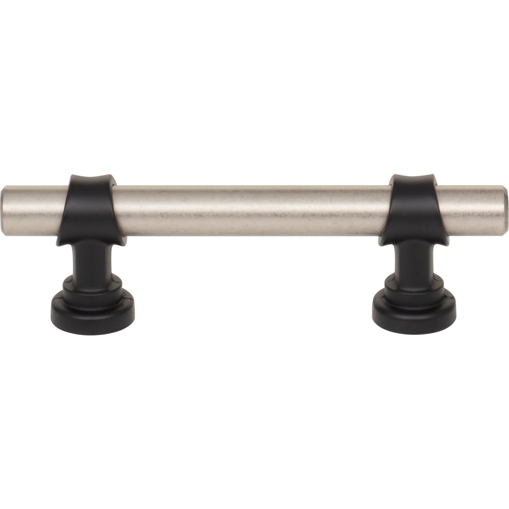 Bit 3" Center to Center Bar Pull - Pewter Antique and Flat Black