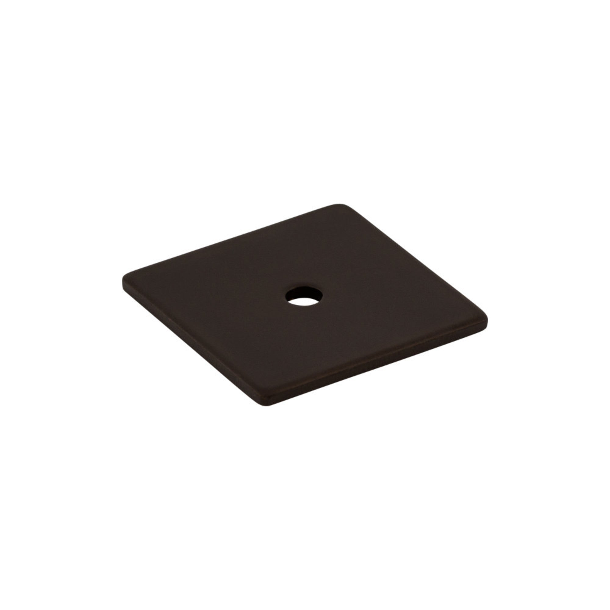 Square Knob Backplate - Oil Rubbed Bronze