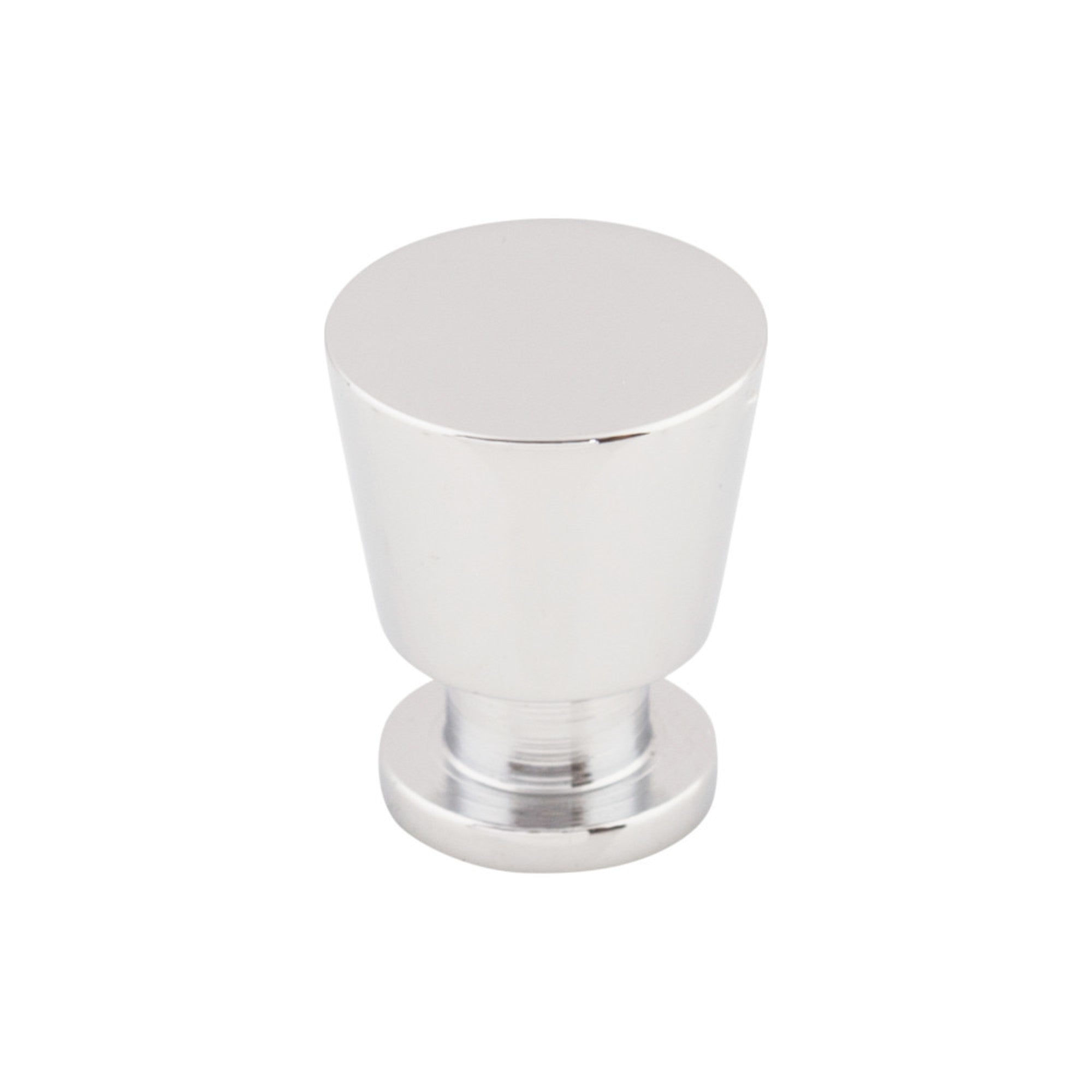 Rocks 7/8" Diameter Round Knob - Polished Chrome
