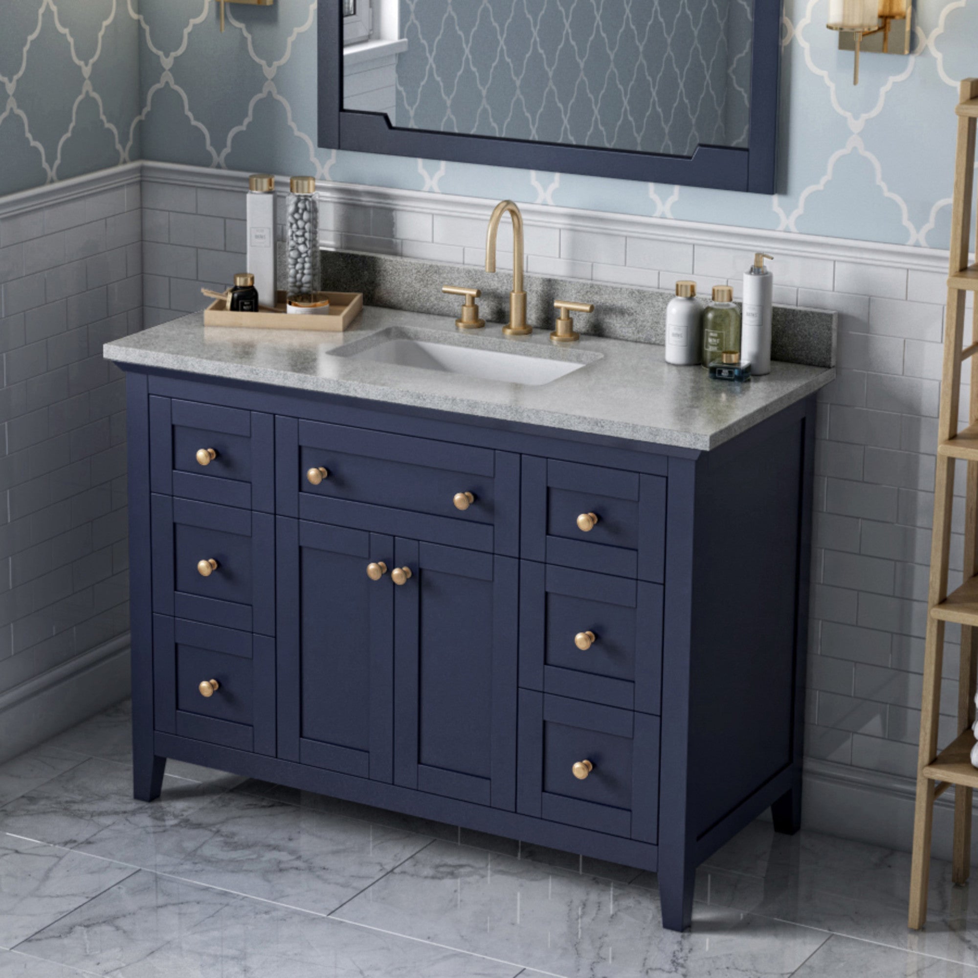 48" Chatham Vanity – Hale Blue