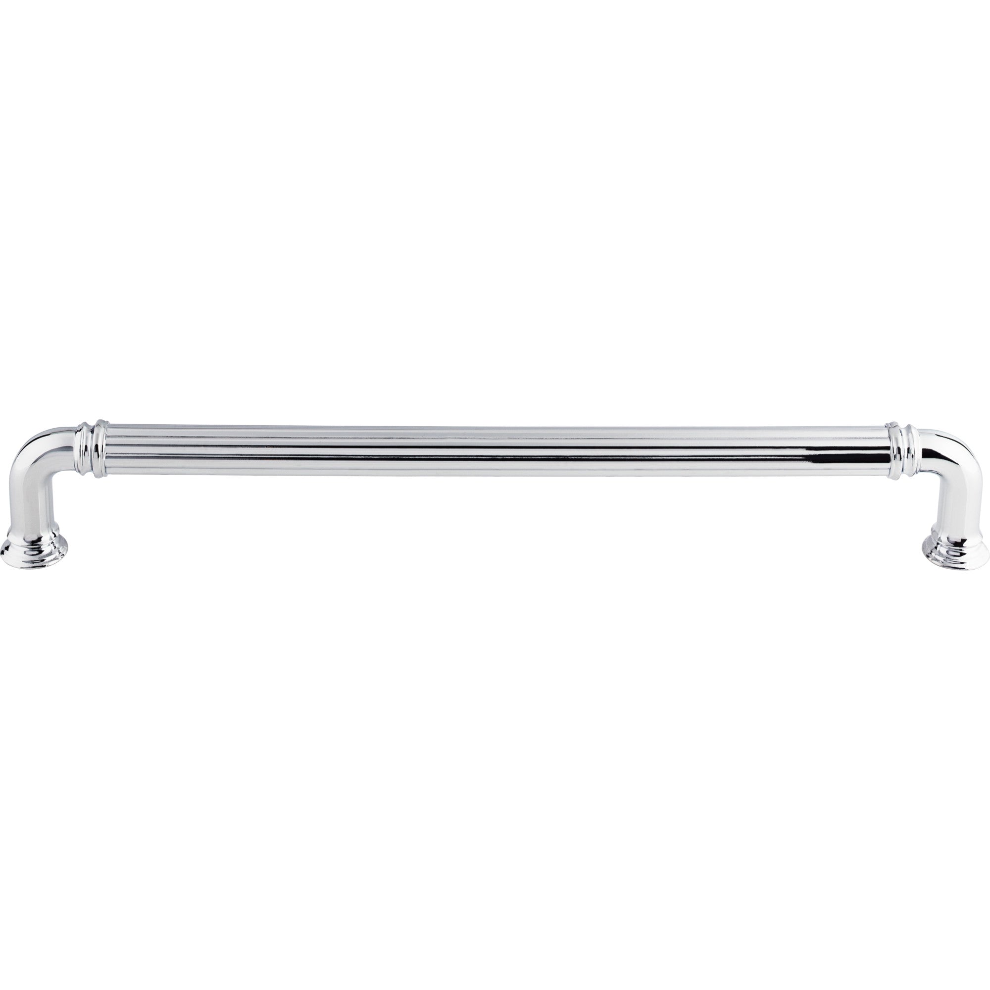 Reeded Appliance Pull - Polished Chrome