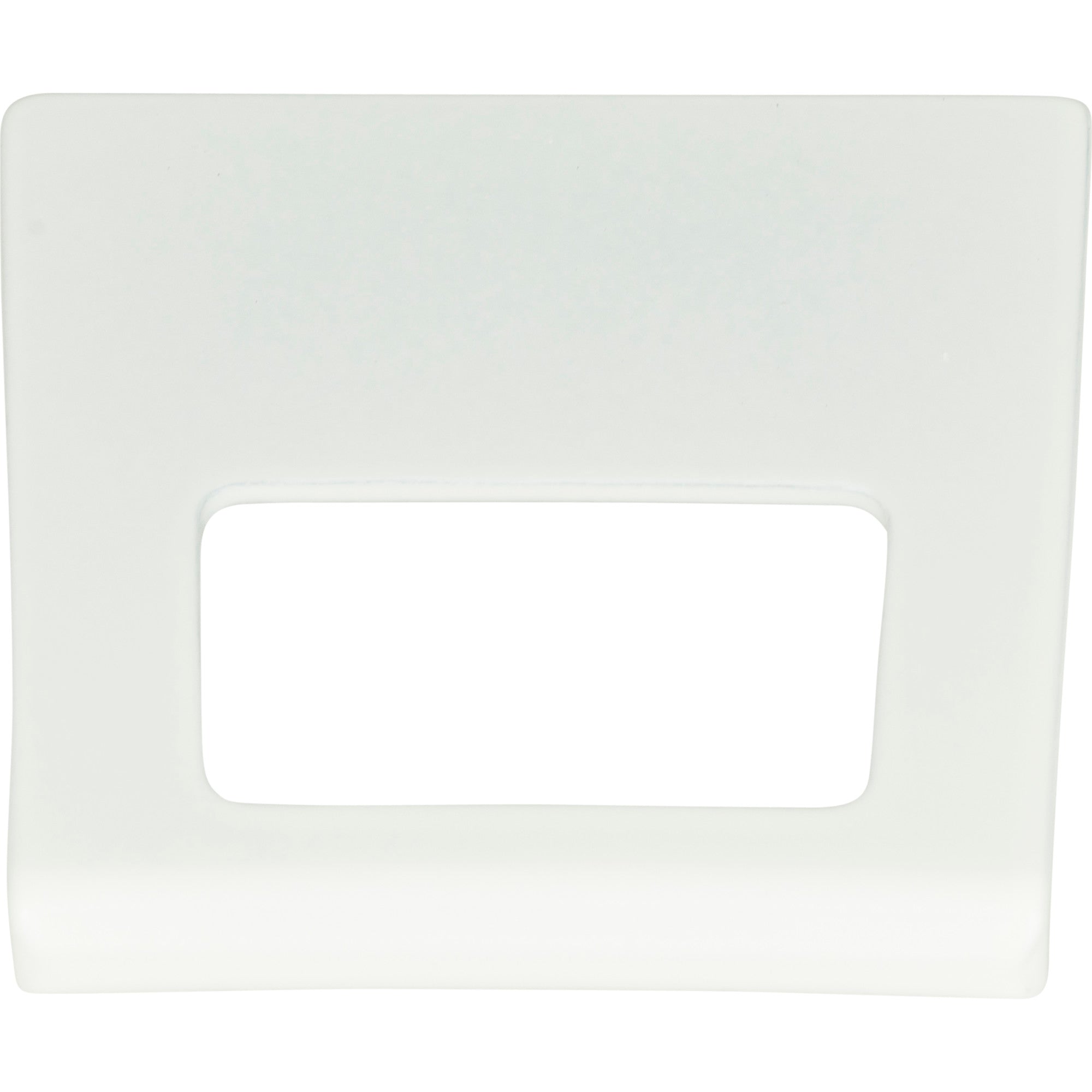 Mid Century Finger Pull - High White Gloss