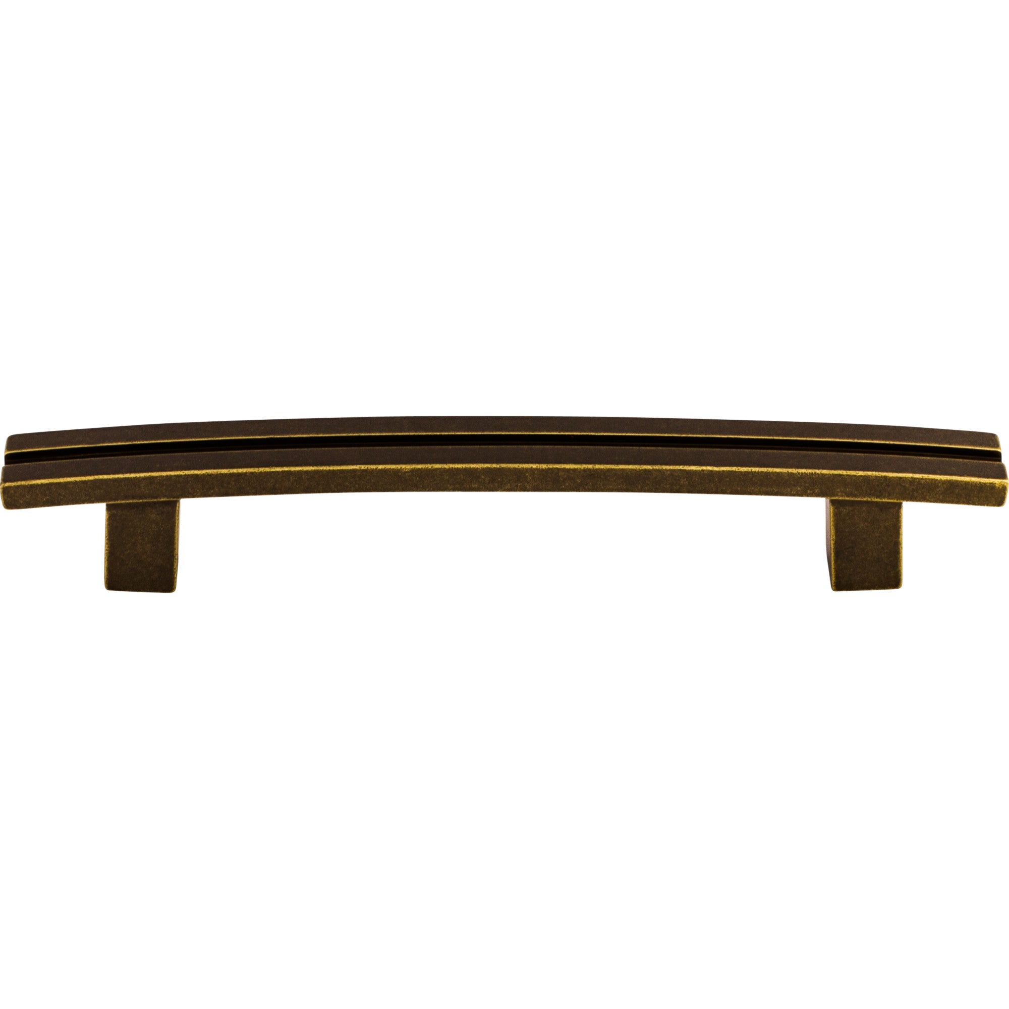 Inset Rail Bar Pull - German Bronze