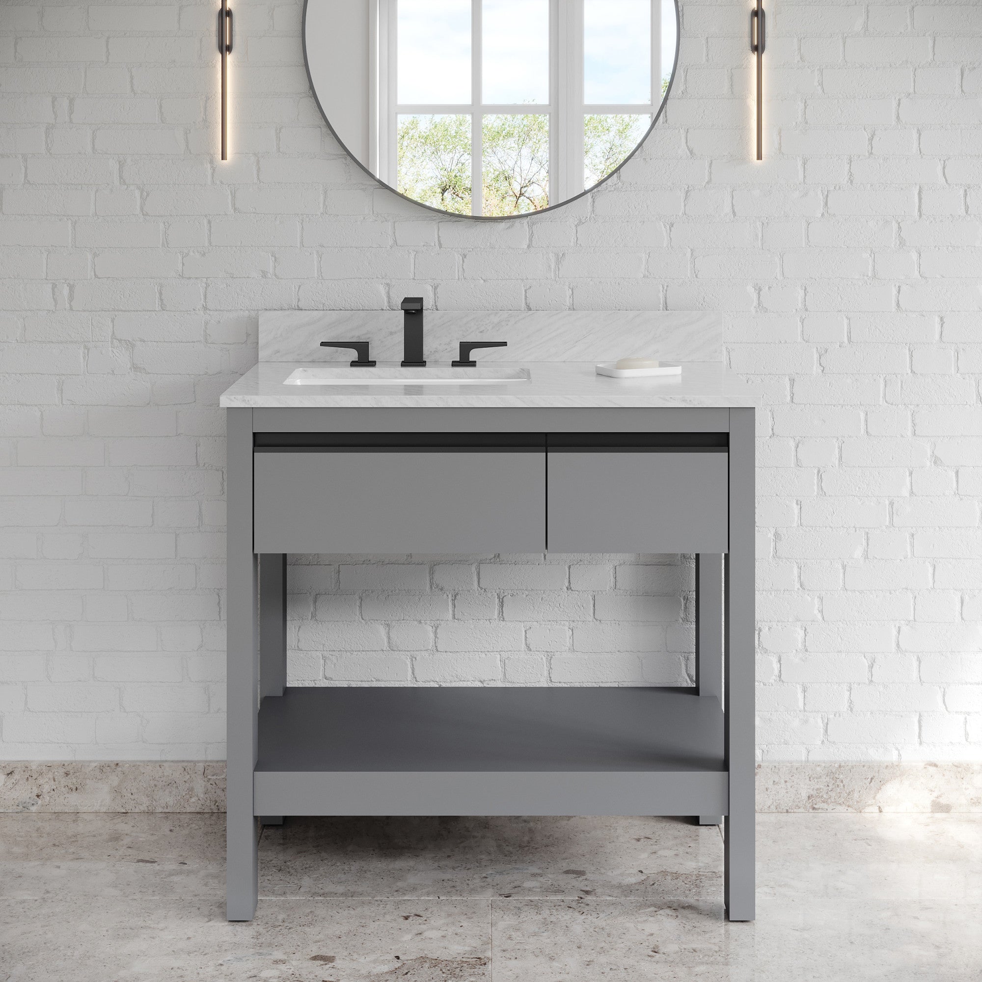 36" Jubilee Vanity – Grey