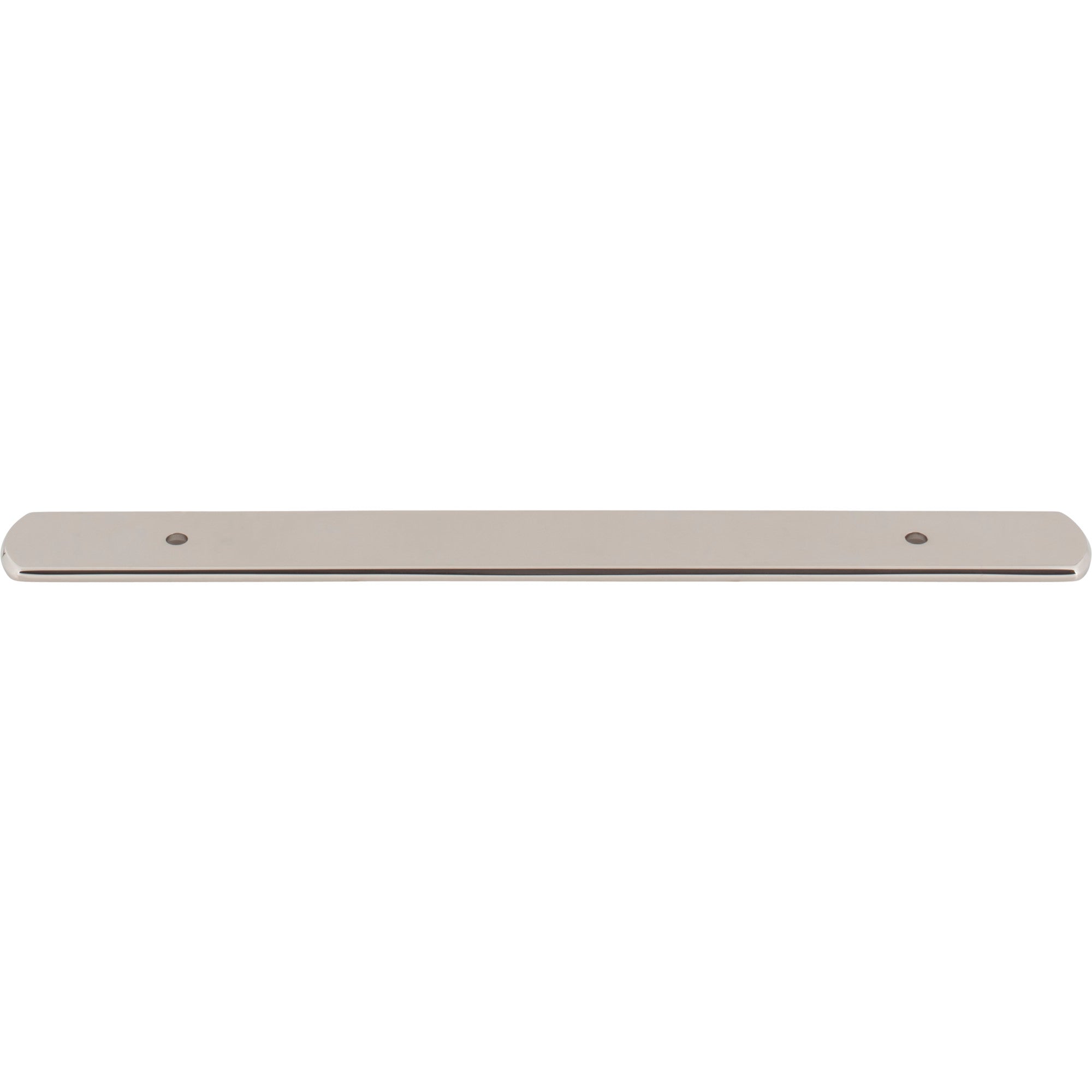 Wescott 6 5/16" Center to Center Pull Backplate - Polished Nickel