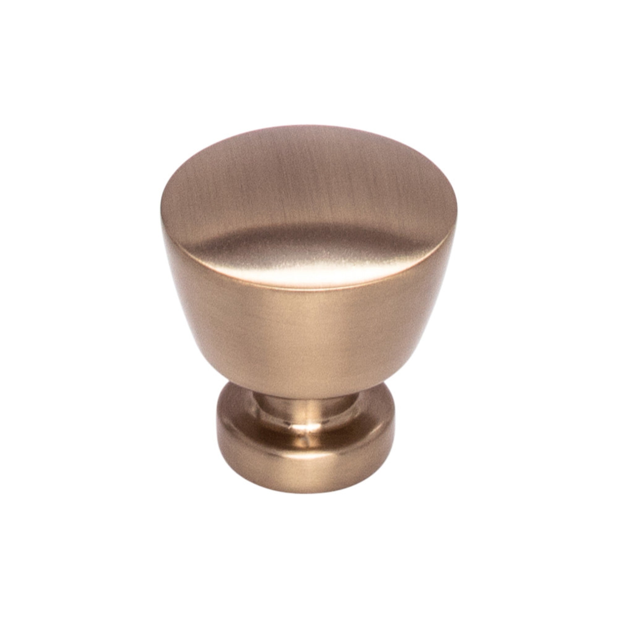 Allendale 1 1/8" Diameter Round Knob - Honey Bronze