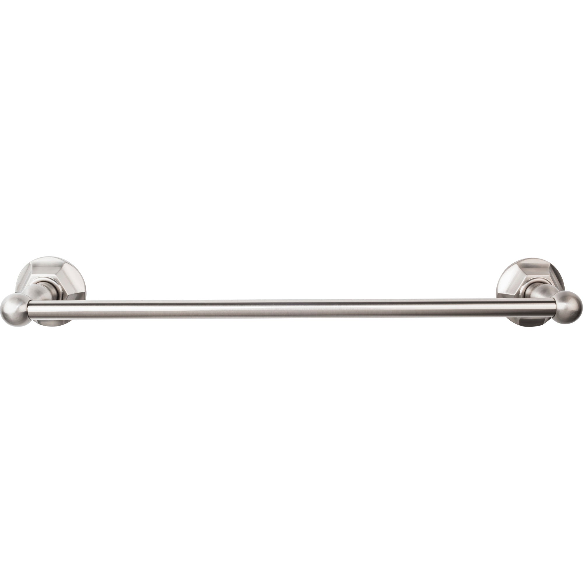TOP BATH (R) Edwardian Bath Single 20 1/2" Wall Mounted  Towel Bar - Brushed Satin Nickel
