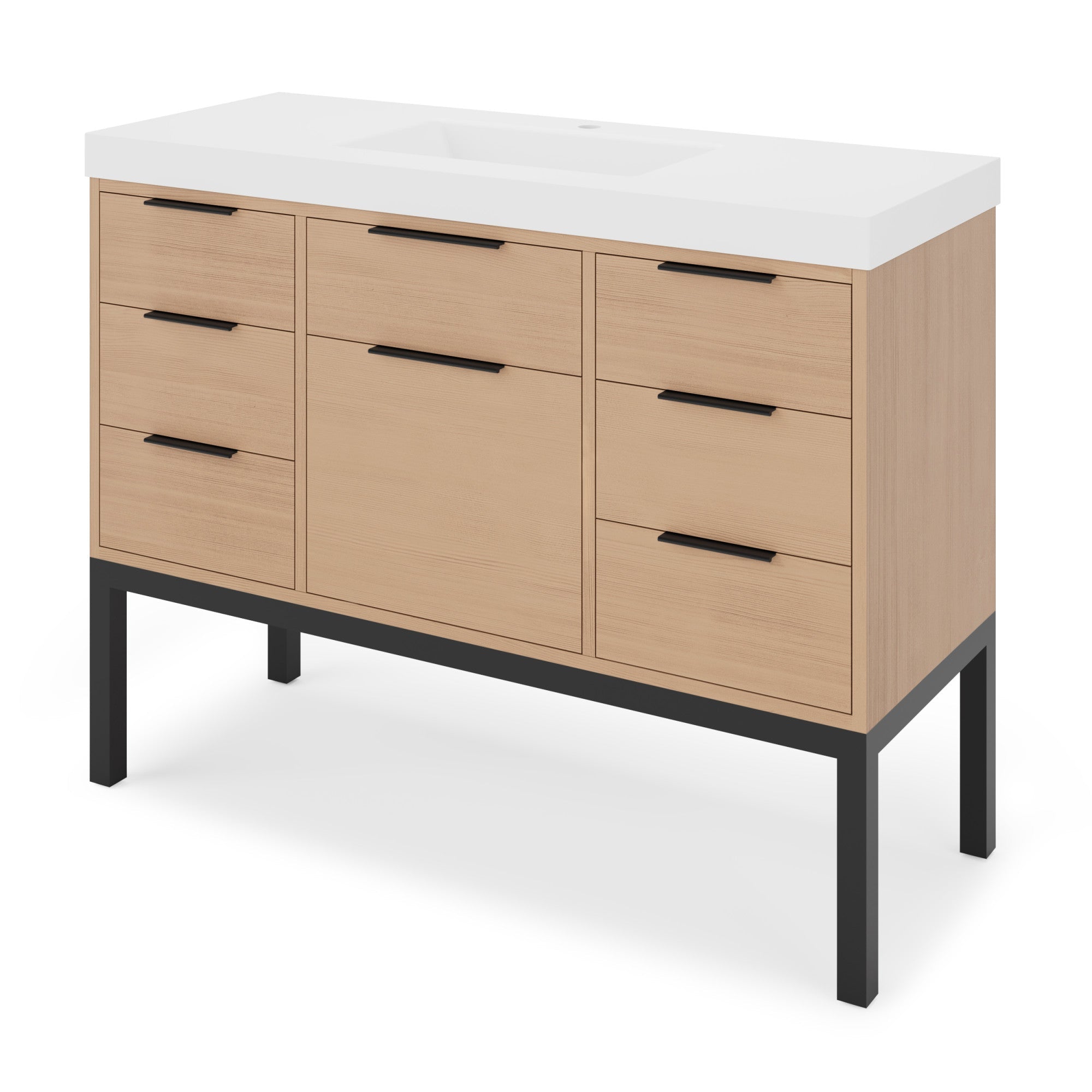 48" Gardner Vanity – Natural Oak