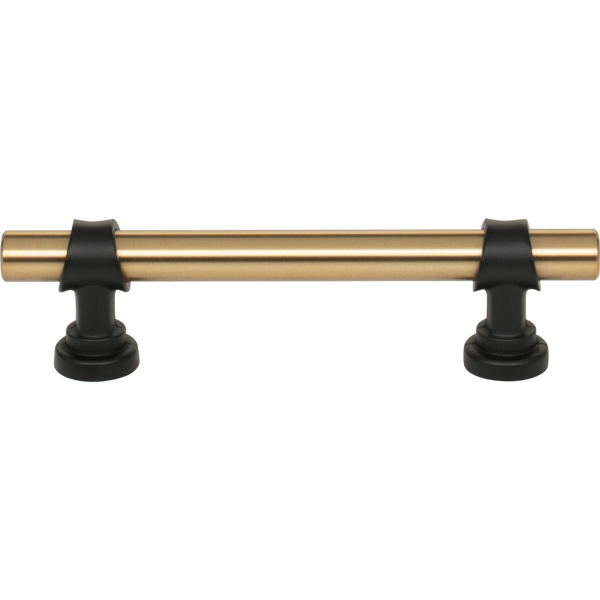 Bit Bar Pull - Honey Bronze and Flat Black