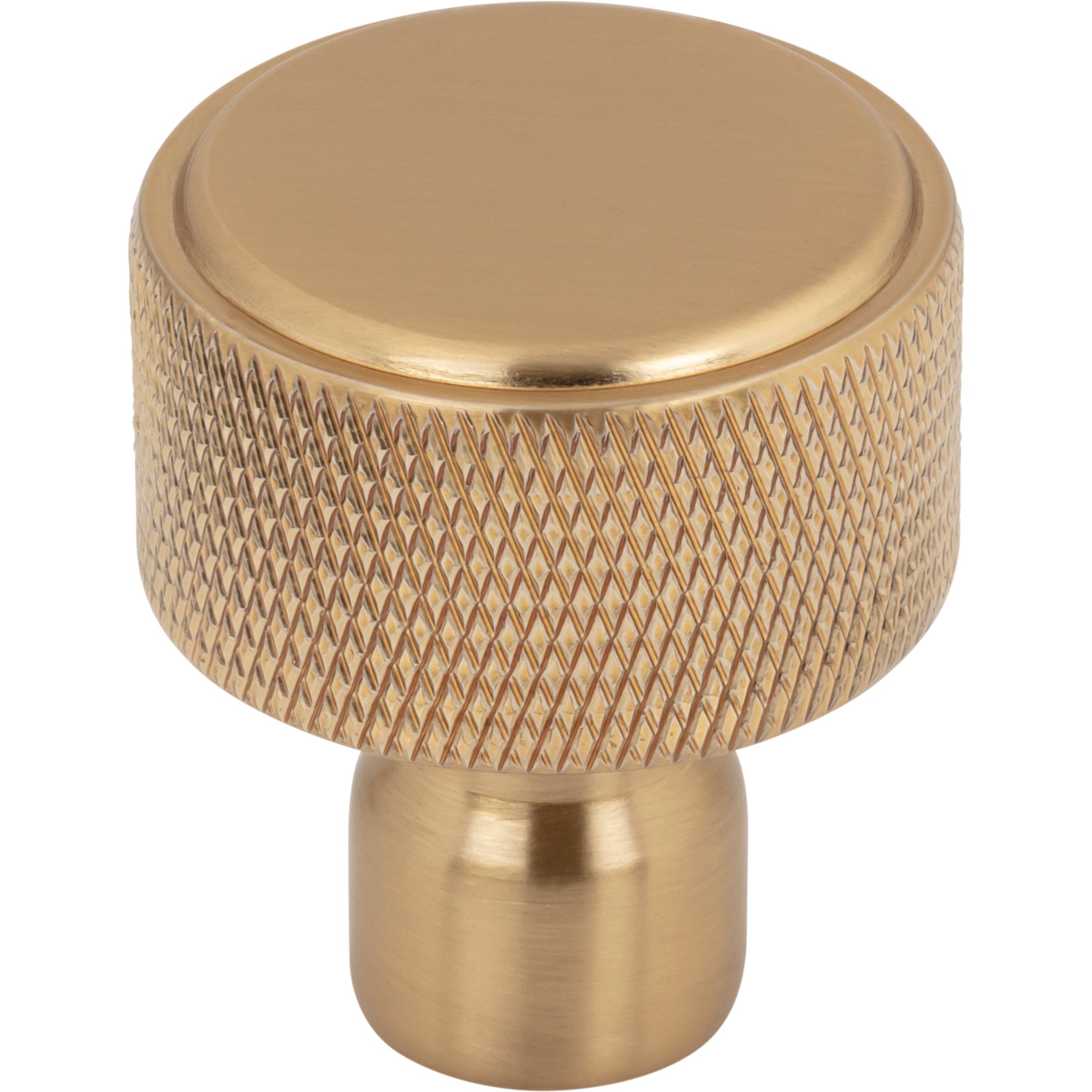 Garrison Round Knob - Honey Bronze