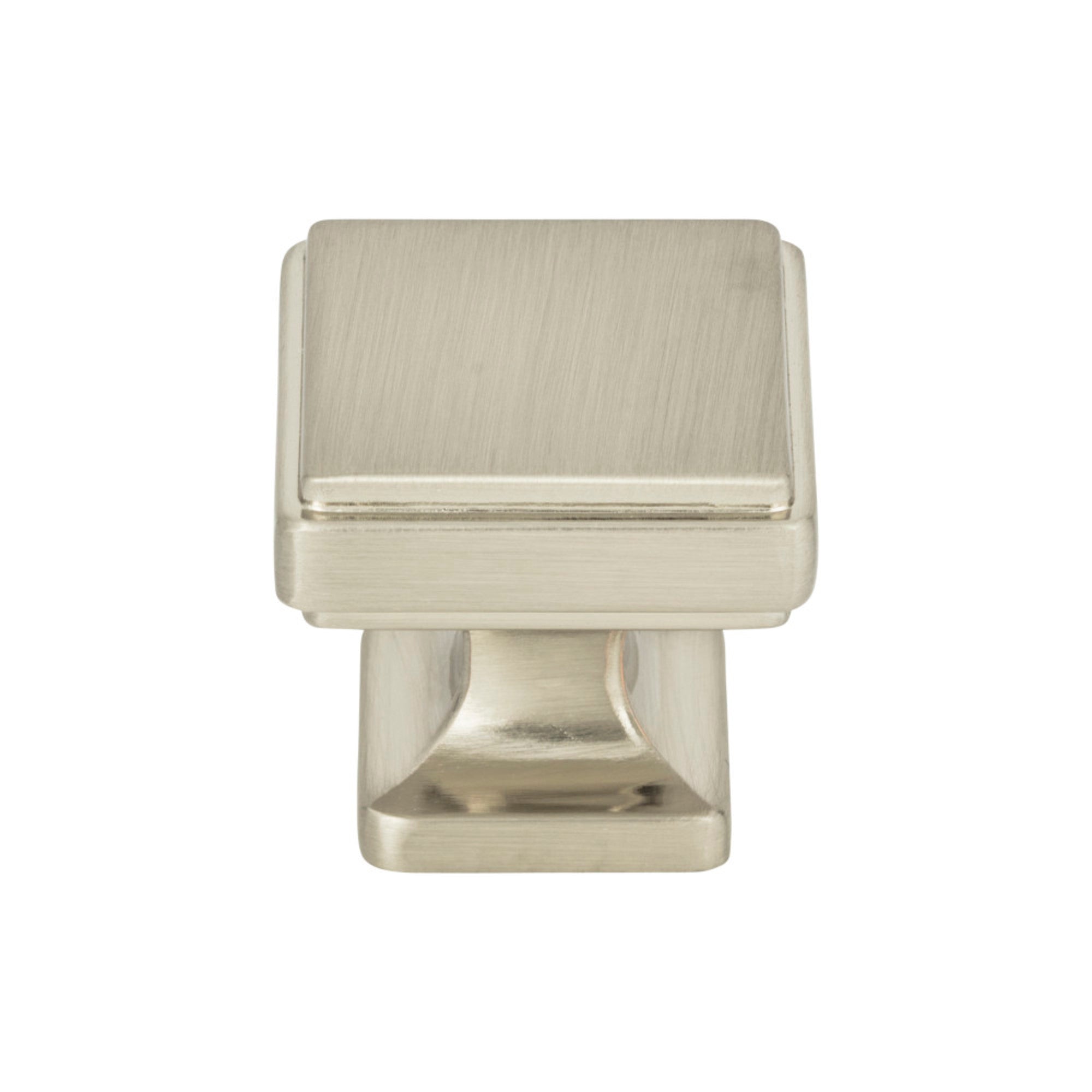 Kate Square Knob - Brushed Nickel