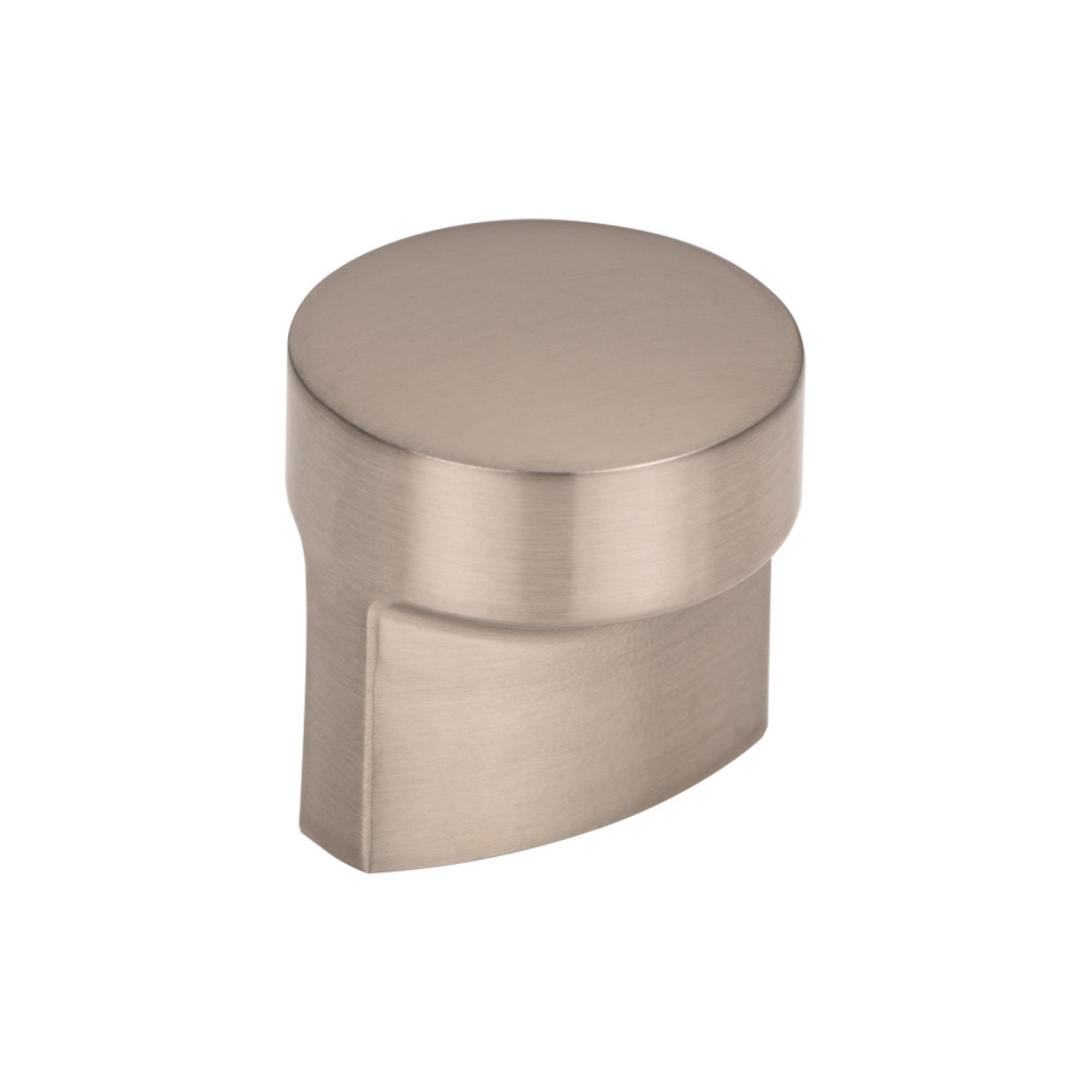 Hartridge 1 1/8" Length Cylindrical Knob - Brushed Satin Nickel