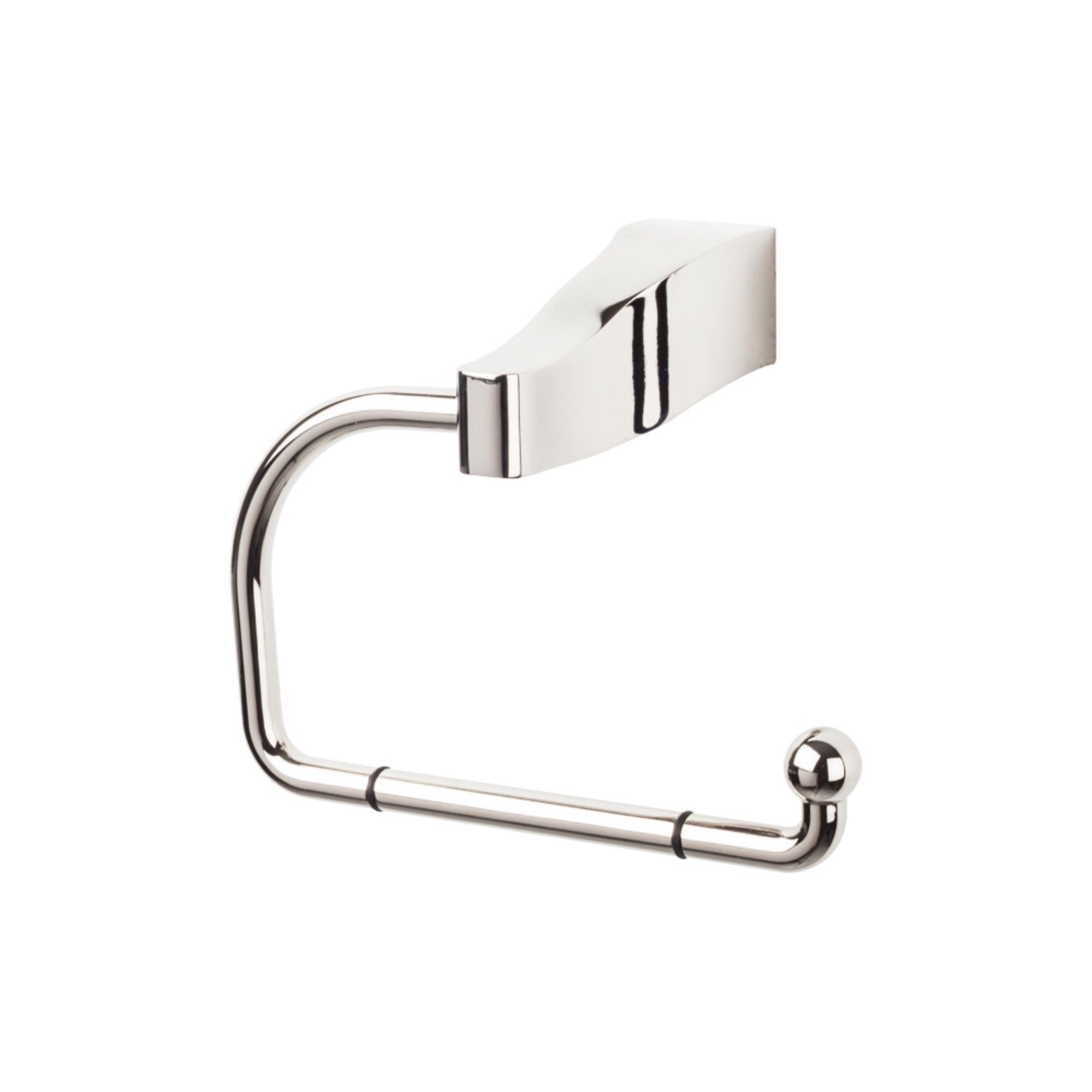 Aqua  Wall Mounted Toilet Paper Holder - Polished Nickel