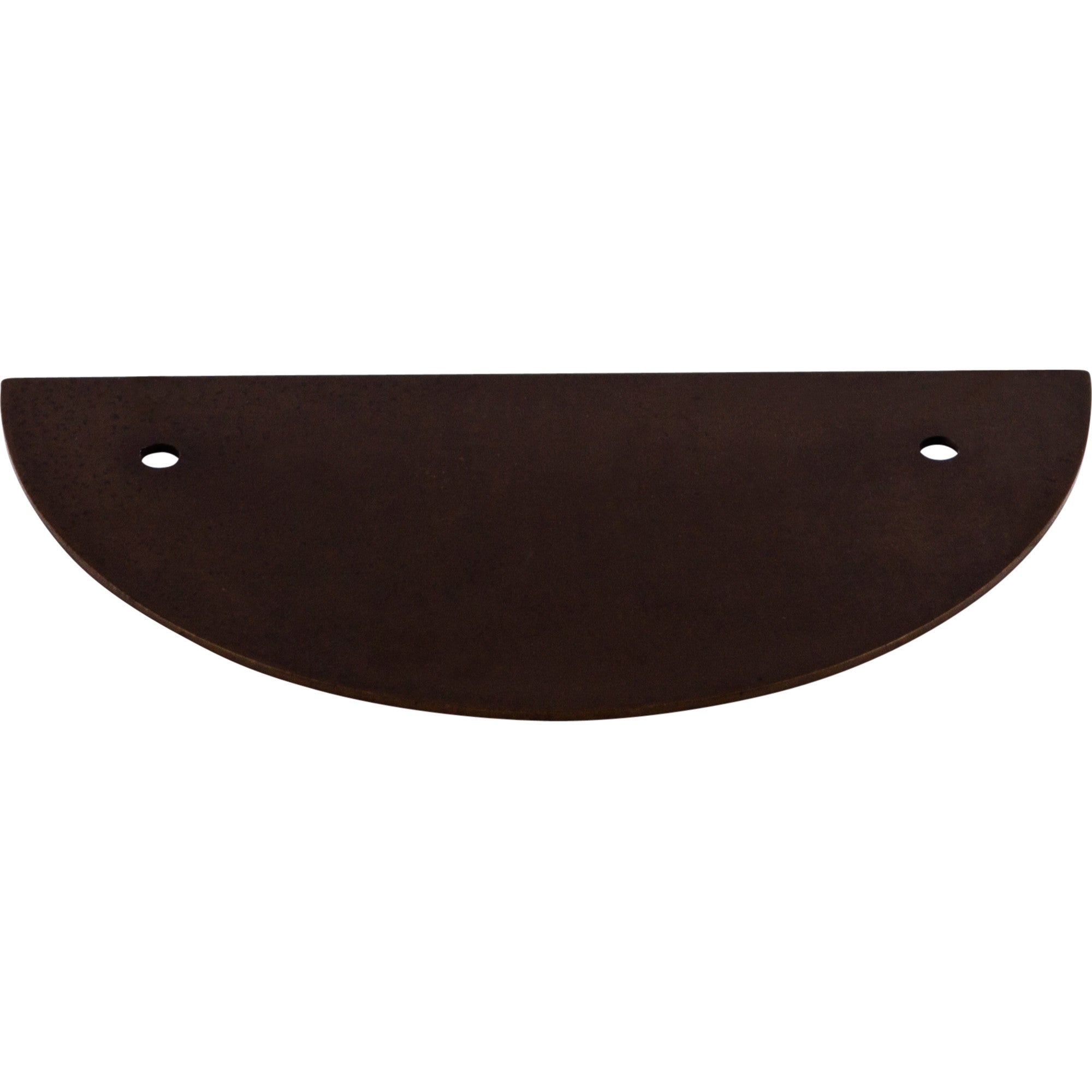 Half Circle 3 1/2" Center to Center Pull Backplate - Oil Rubbed Bronze