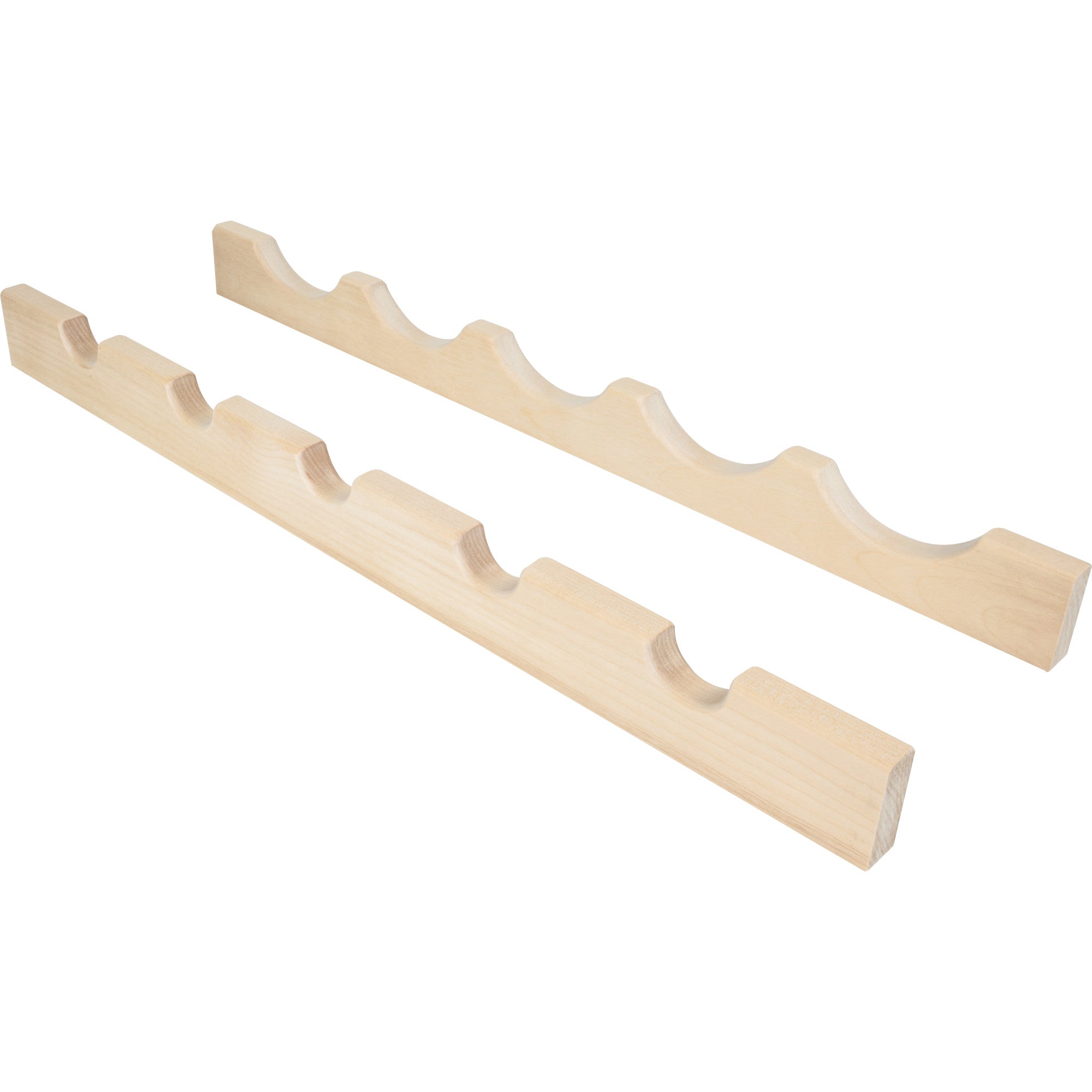 24" Maple Bottle Rack
