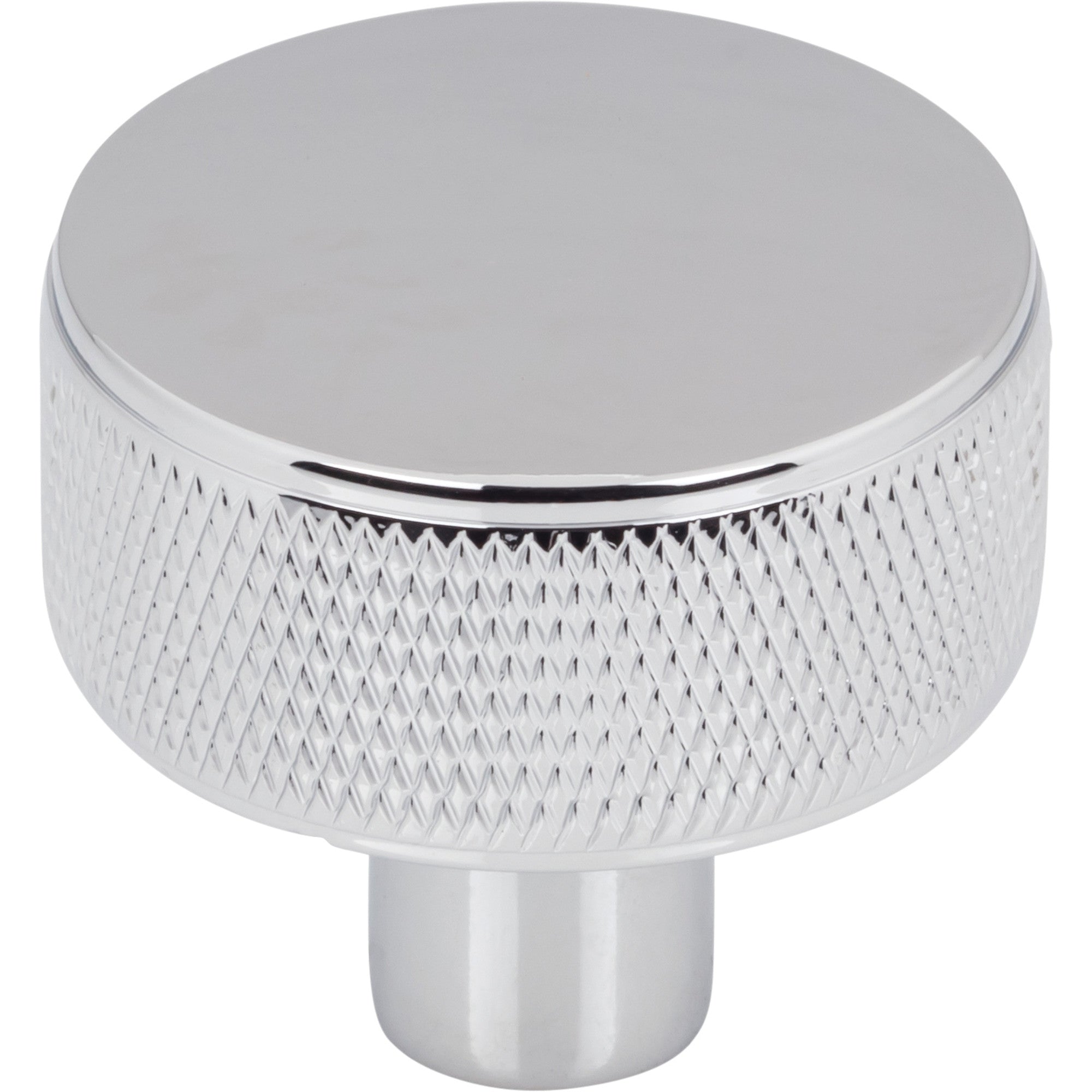 Burnham Round Knob - Polished Chrome