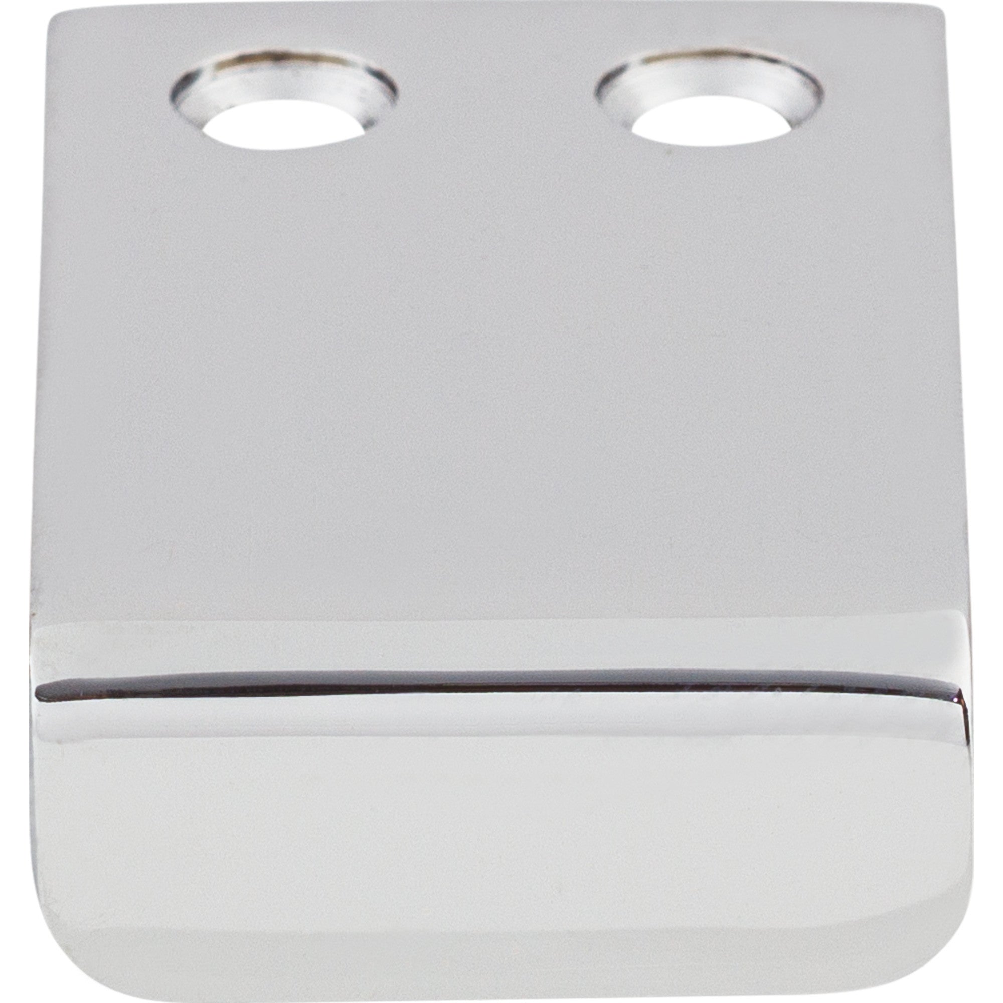 Tab 7/16" Center to Center Finger Pull - Polished Chrome