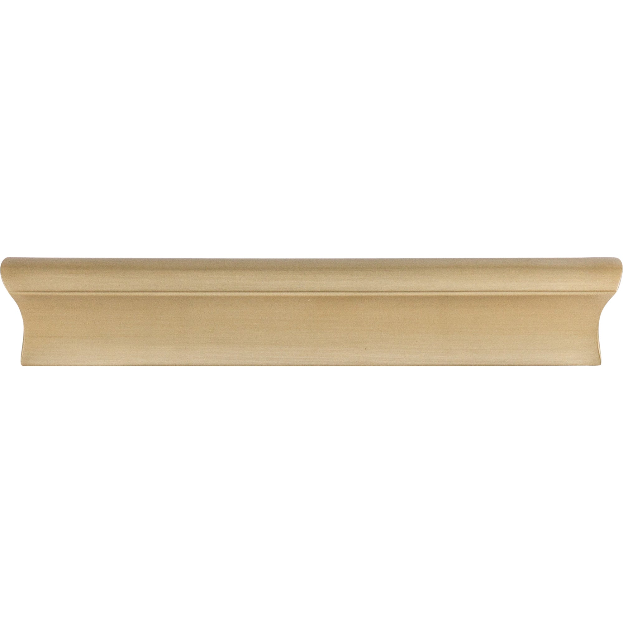 Glacier 5" Center to Center Finger Pull - Honey Bronze